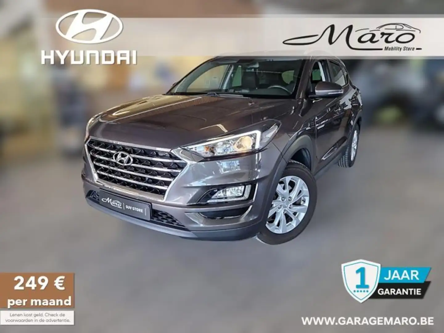Hyundai TUCSON 1.6GDi Feel | GPS, camera, cruise,... | Gris - 1