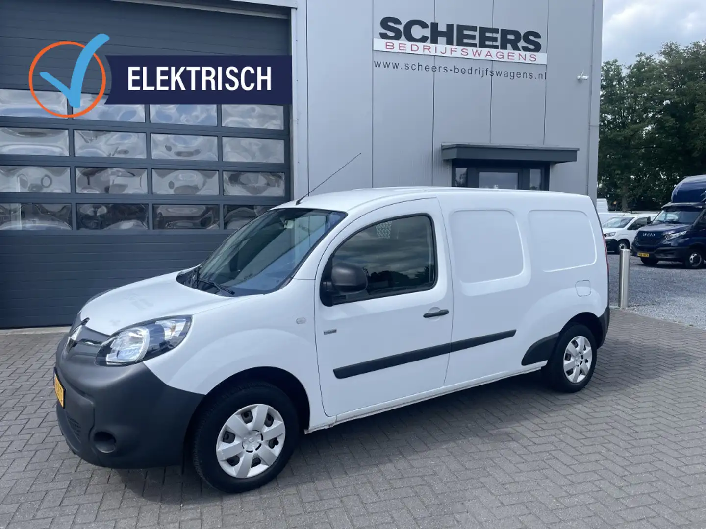 Renault Kangoo Z.E. Maxi 44KW Koopaccu 33kwh | Airco | Navigatie Wit - 1