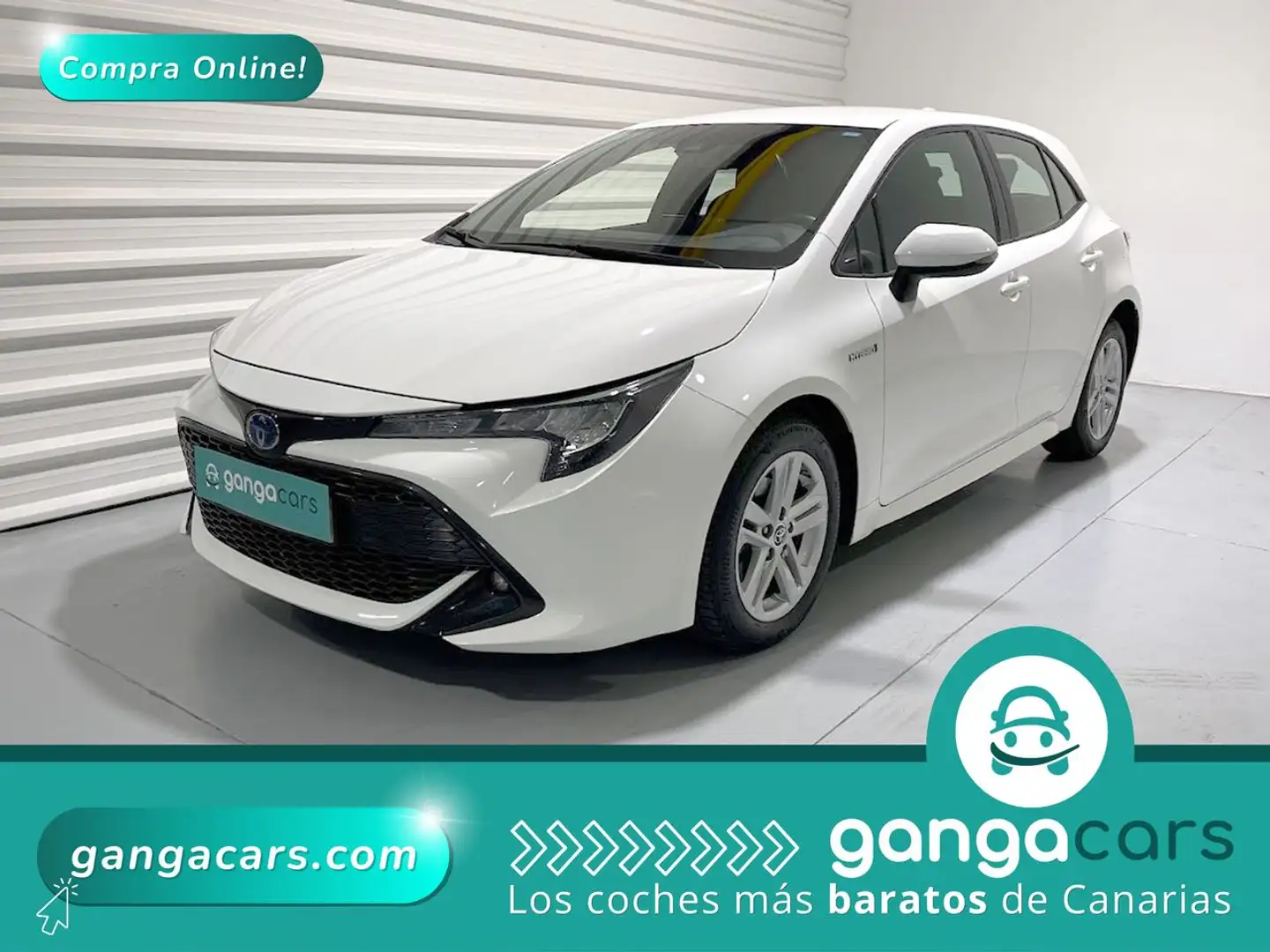 Toyota Corolla 1.8 125H ACTIVE TECH E-CVT Blanco - 1