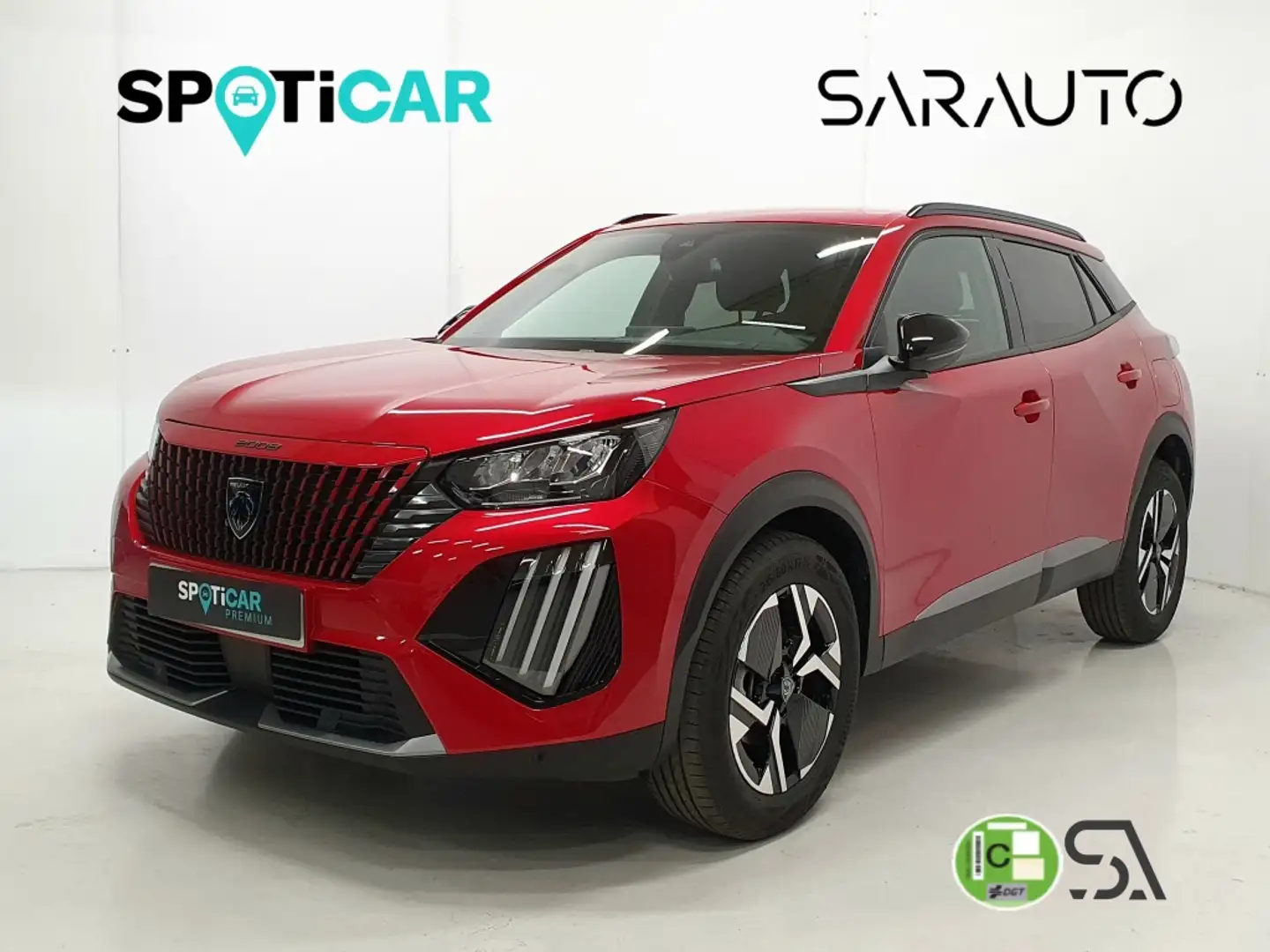 Peugeot 2008 1.2 PureTech S&S Allure 100 Rojo - 1
