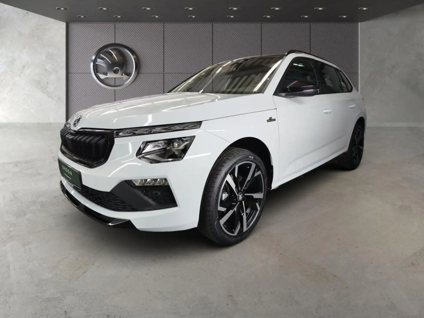 Skoda Kamiq Monte Carlo 1,0 TSI SOFORT VERFÜGBAR Pano LED 18" Weiß - 1