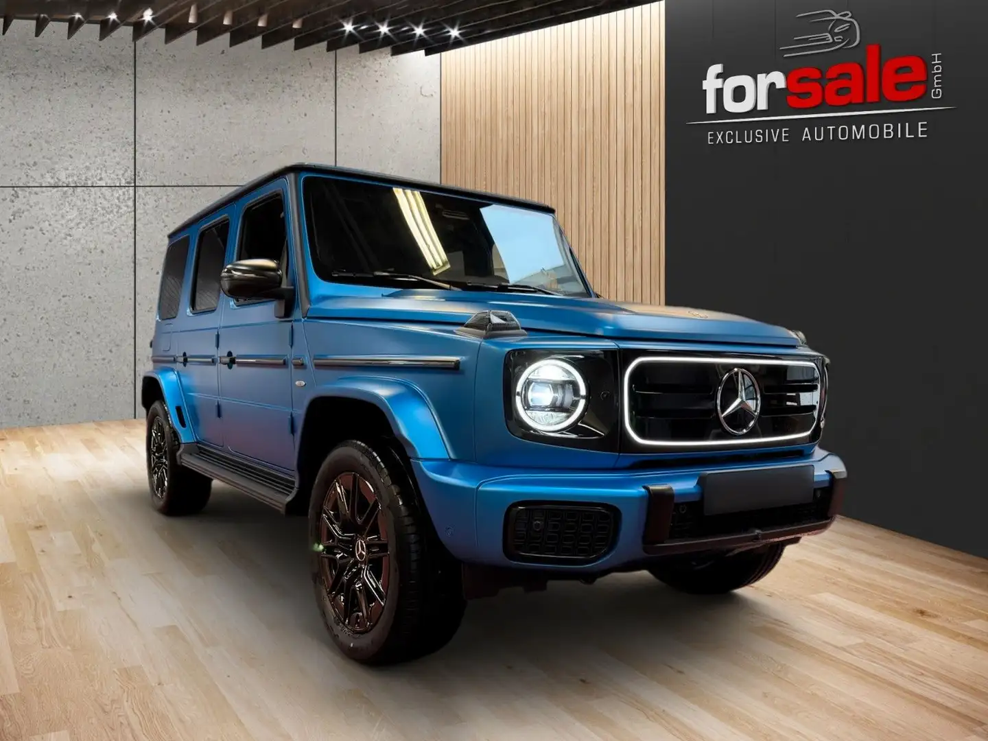 Mercedes-Benz G 580 G580 EDITION One+TV+AMG Line+Carbon+Black Panel Blu/Azzurro - 2