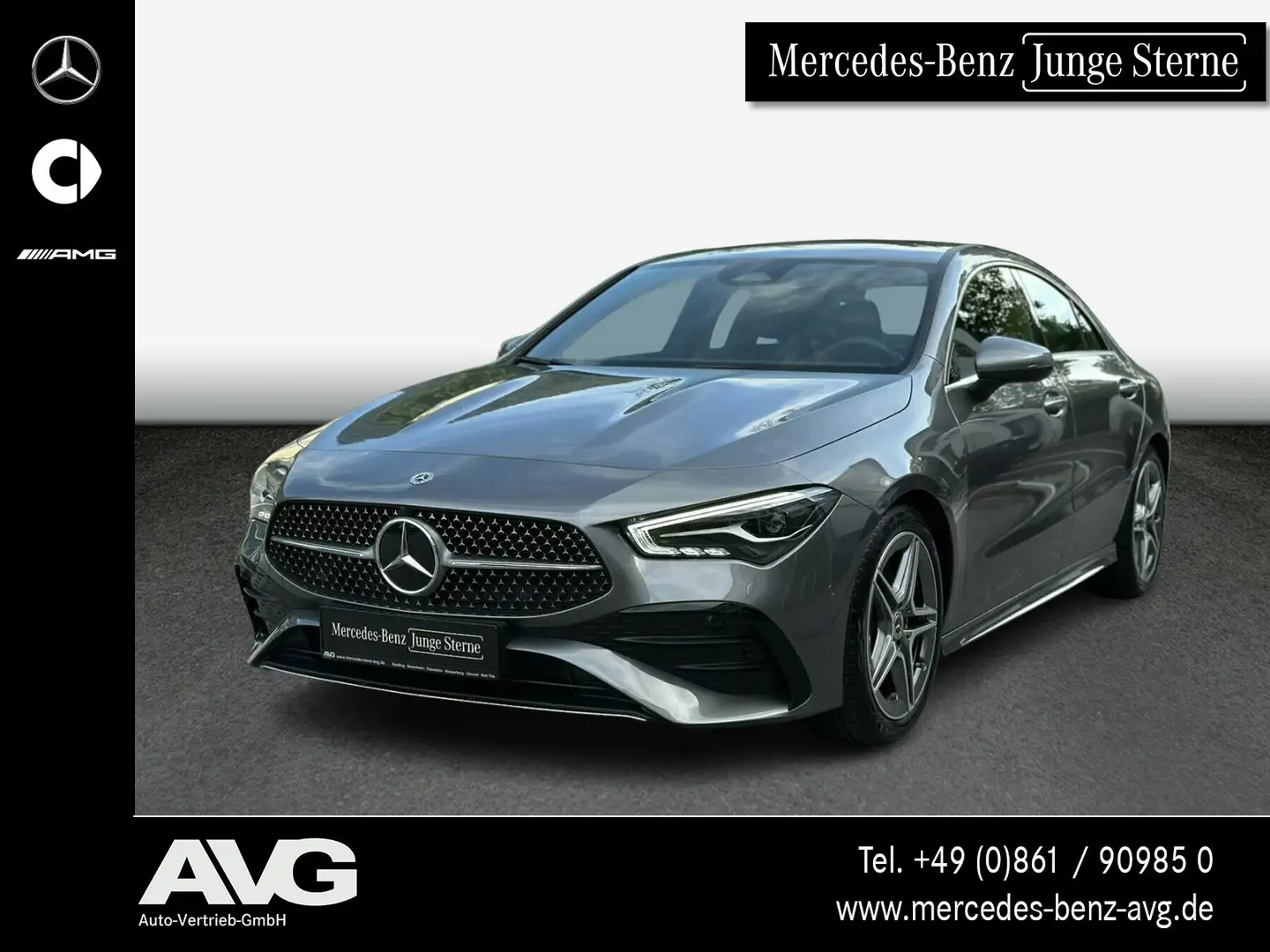 Mercedes-Benz CLA 220 CLA 220 d AMG-Advanced-Plus Ambi Kamera MBUX LED Gris - 1