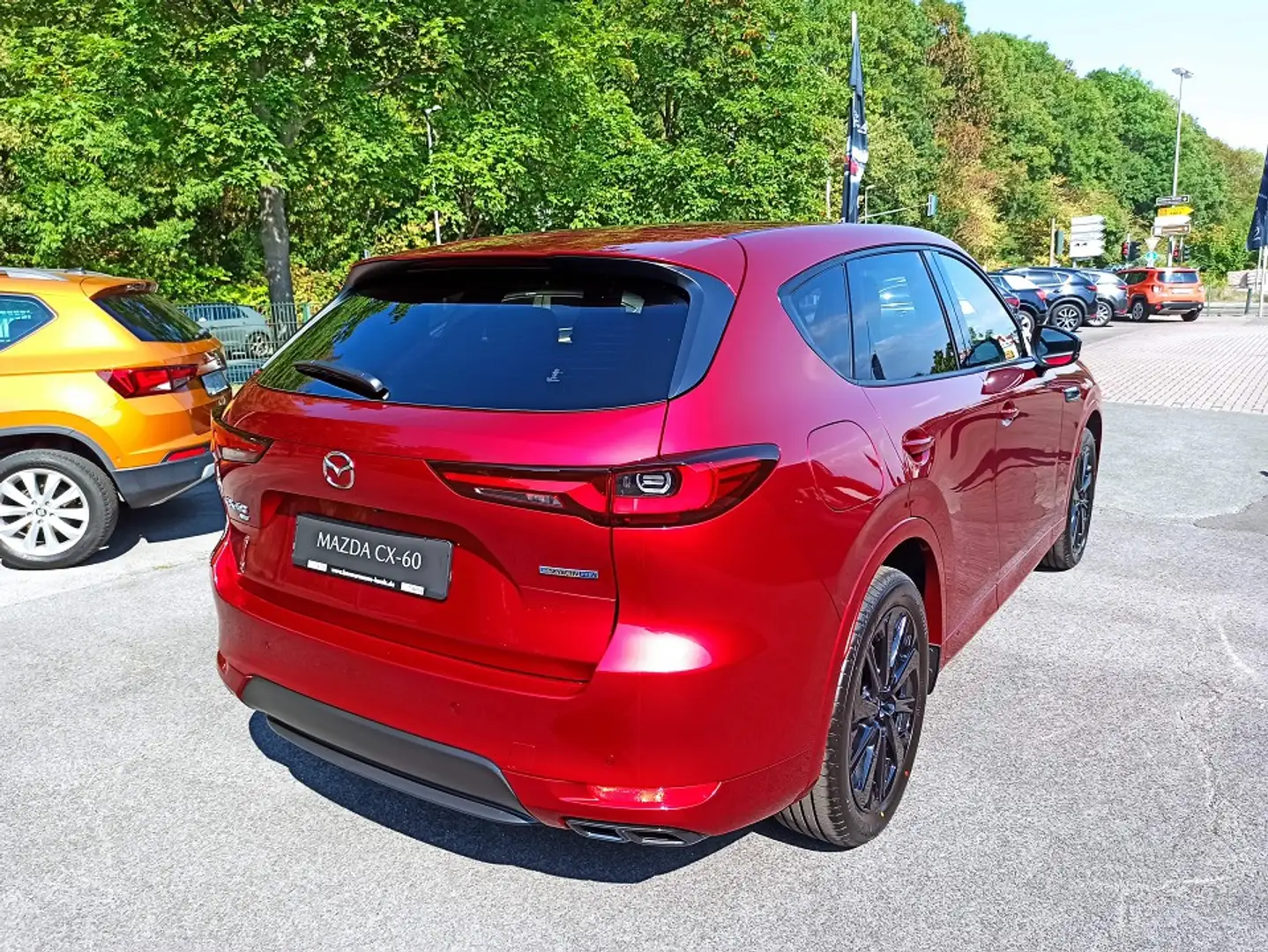 Mazda CX-60 2.5 PHEV HOMURA CON-P DRI-P COM-P *Klimaautomatik* Červená - 2
