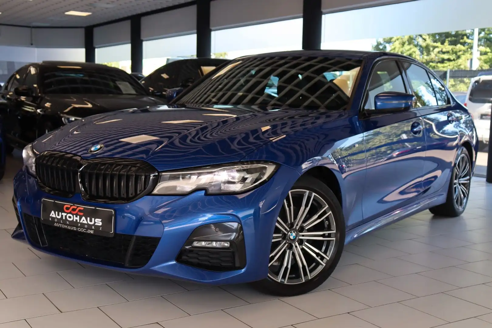 BMW 320 d Lim. M Sport Shadow-Line LED|W-LAN|SHZ|DTC Blauw - 1