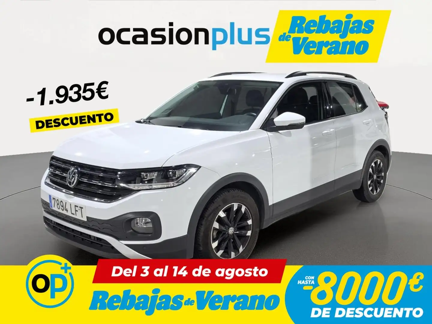 Volkswagen T-Cross 1.5 TSI Advance DSG7 110kW Blanco - 1