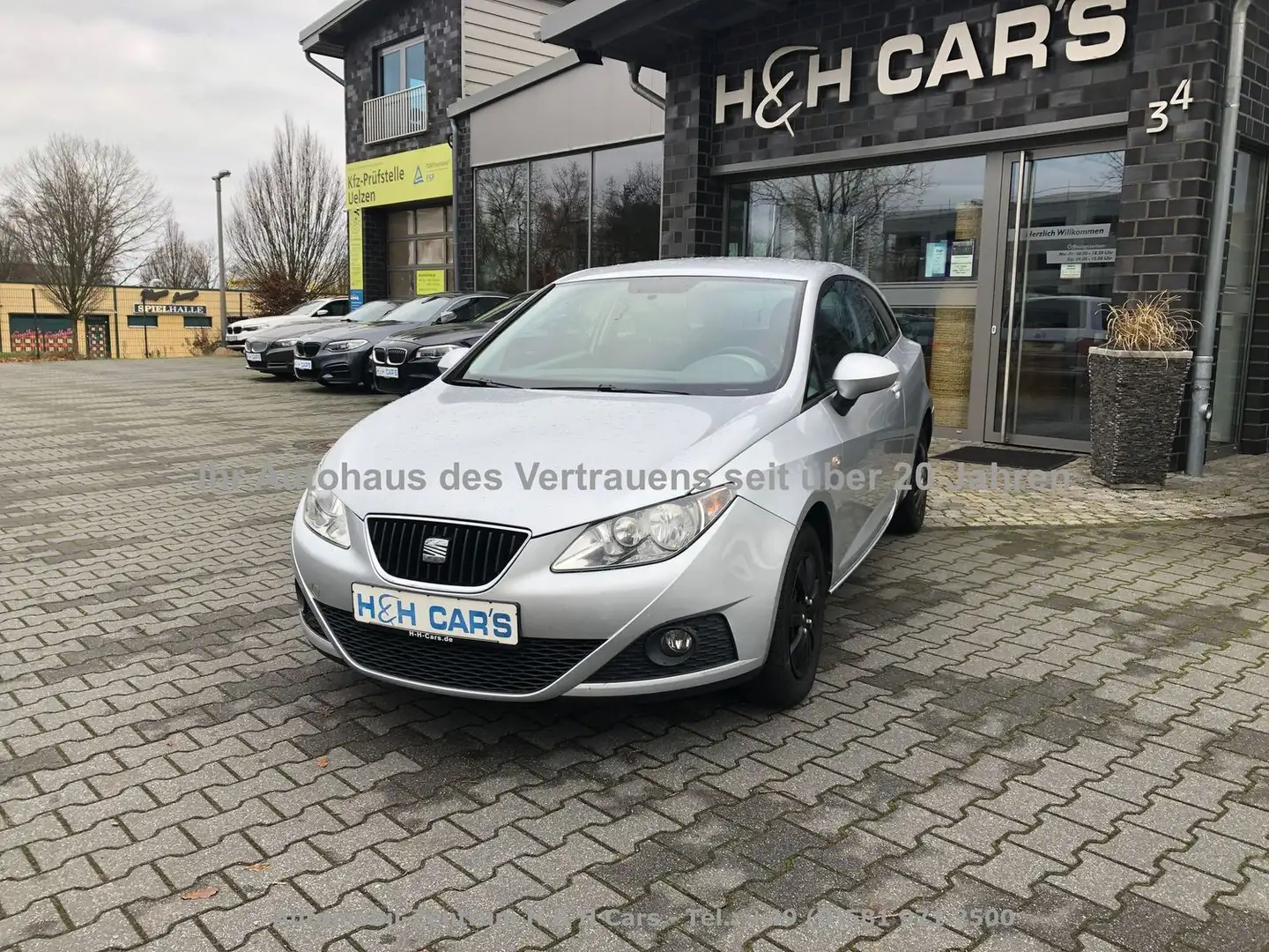 SEAT Ibiza 1.2 12V Stylance / Style Klima Silber - 1