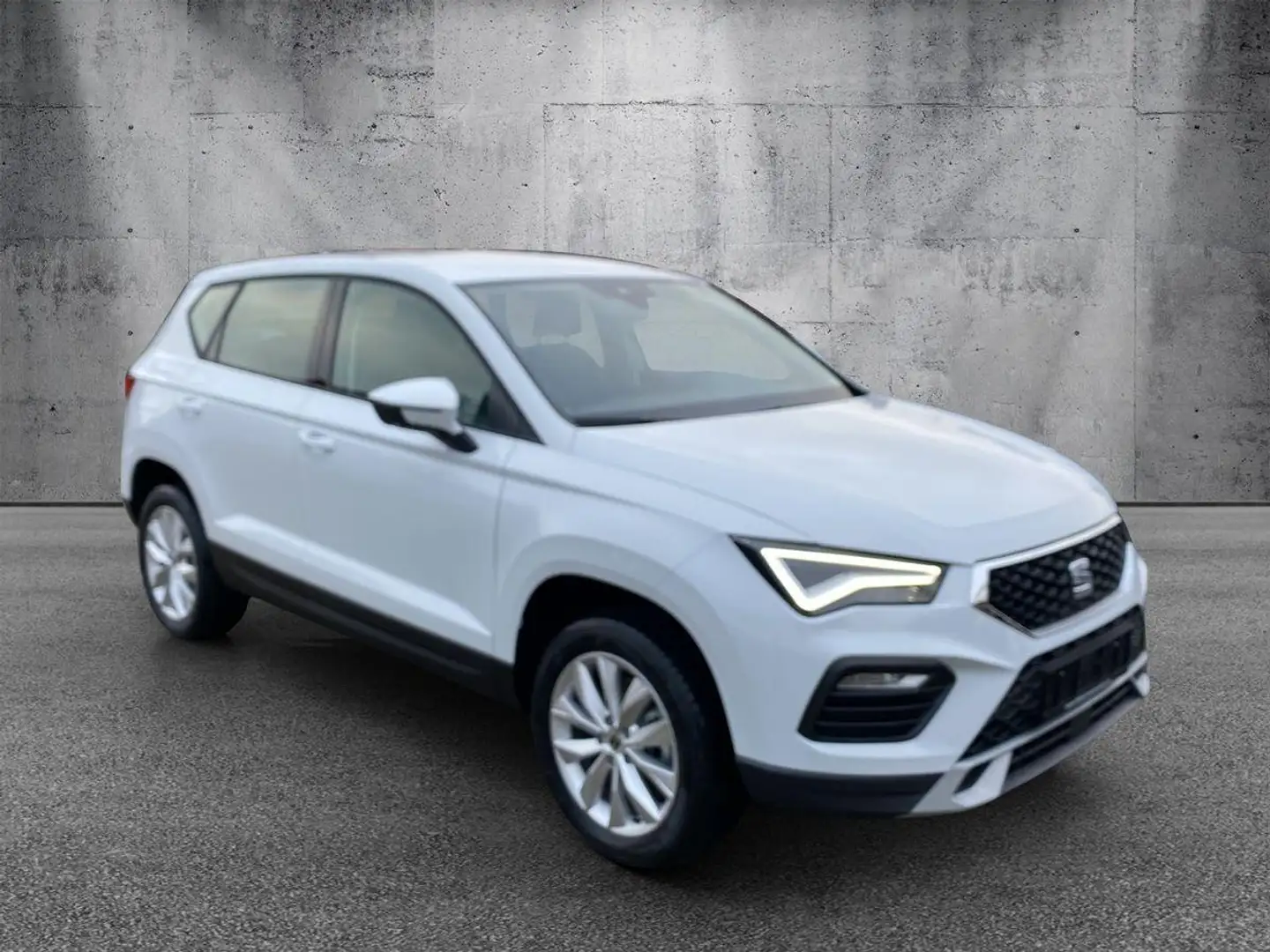SEAT Ateca Style 1.5TSI DSG R.Kam/ACC/el.Heckkl. Weiß - 2