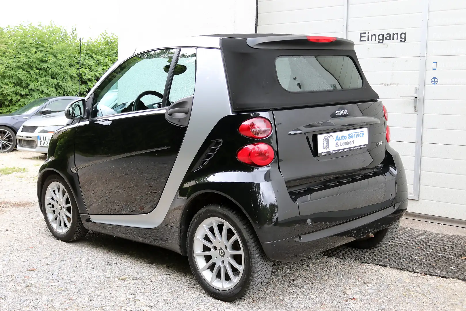 smart forTwo mhd passion/Cabrio/Navi/Klima/ Noir - 2