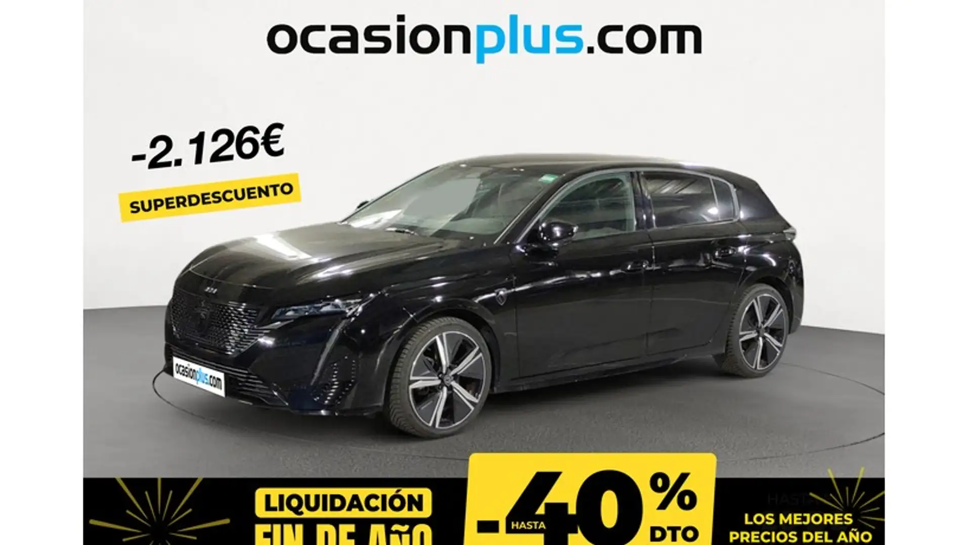 Peugeot 308 1.2 PureTech S&S GT EAT8 130 Noir - 1