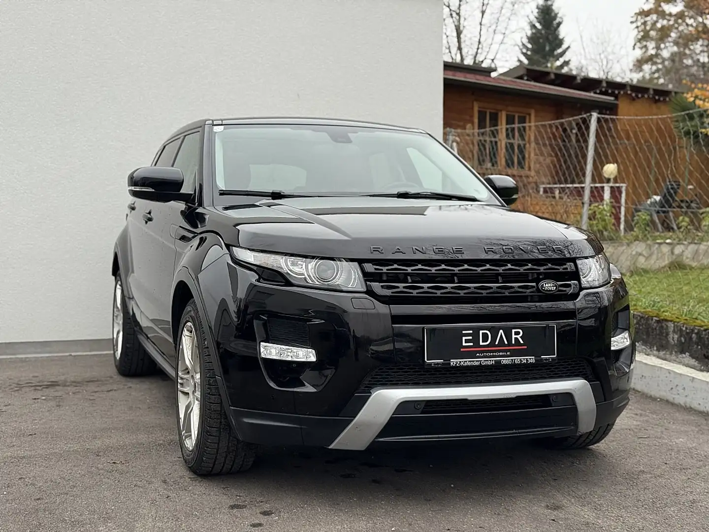 Land Rover Range Rover Evoque Dynamic 2,2 SD4 Aut.*Leder*Rückfahr.kamera*Totw... Schwarz - 2