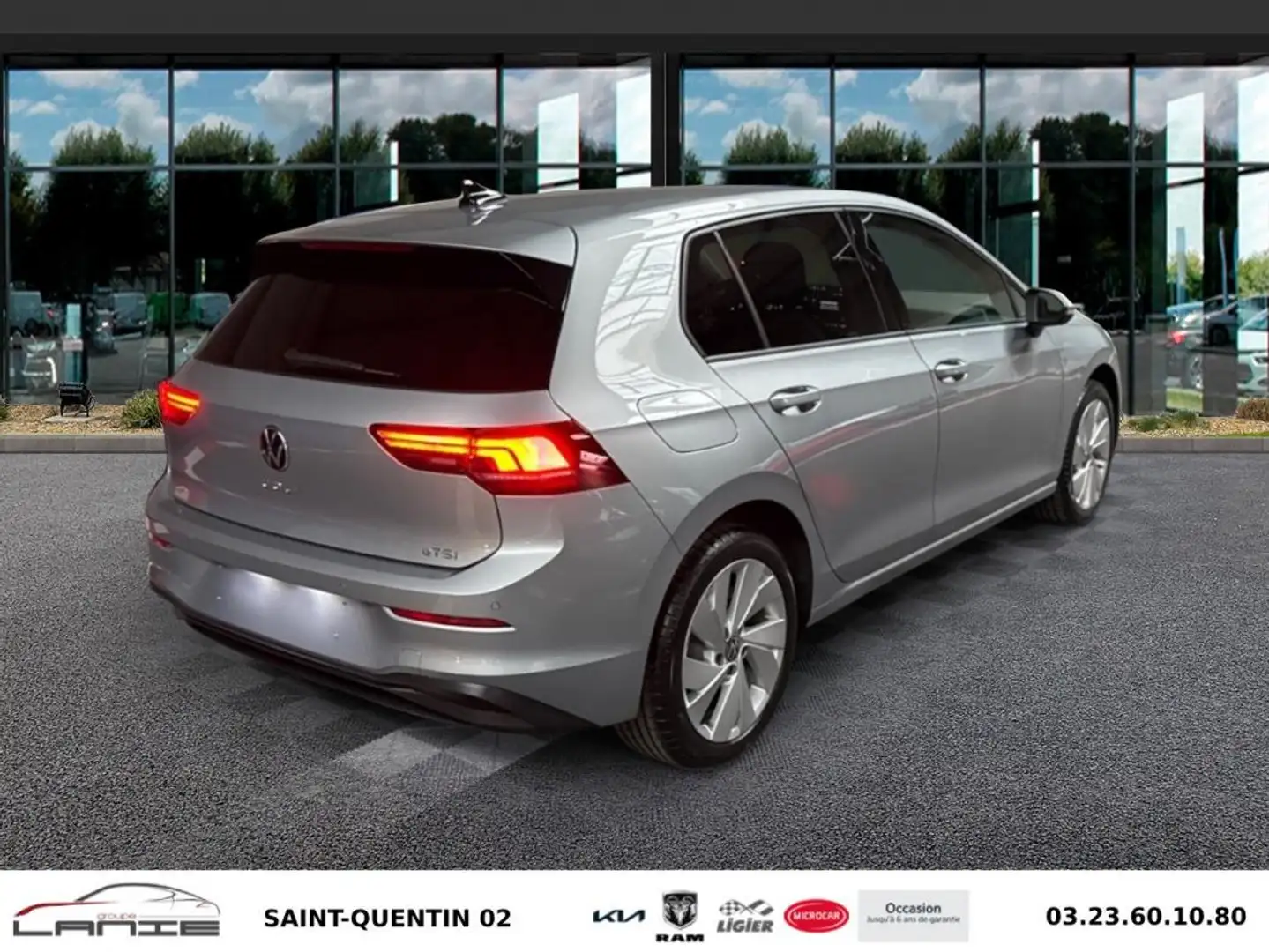 Volkswagen Golf 1.5 eTSI Hybrid Evo2 116 ch DSG7 VW EDITION GARANT Argent - 2