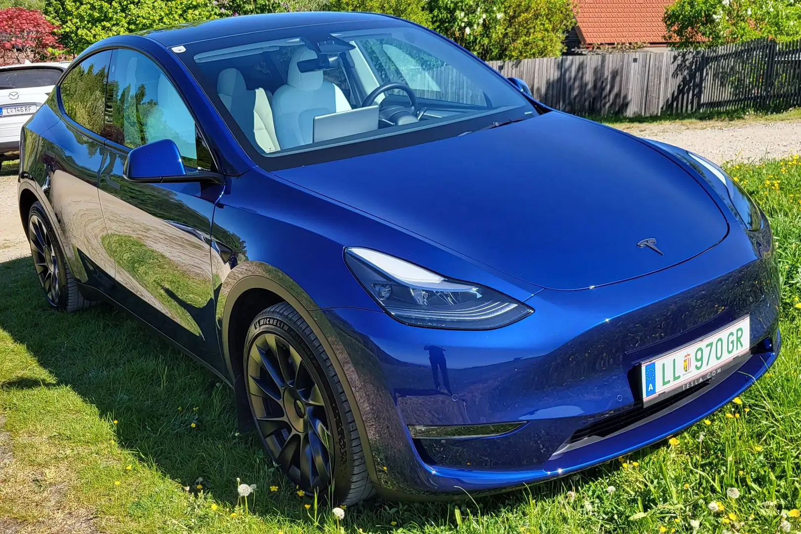 Tesla Model Y Model Y Long Range AWD 75kWh Blau - 2