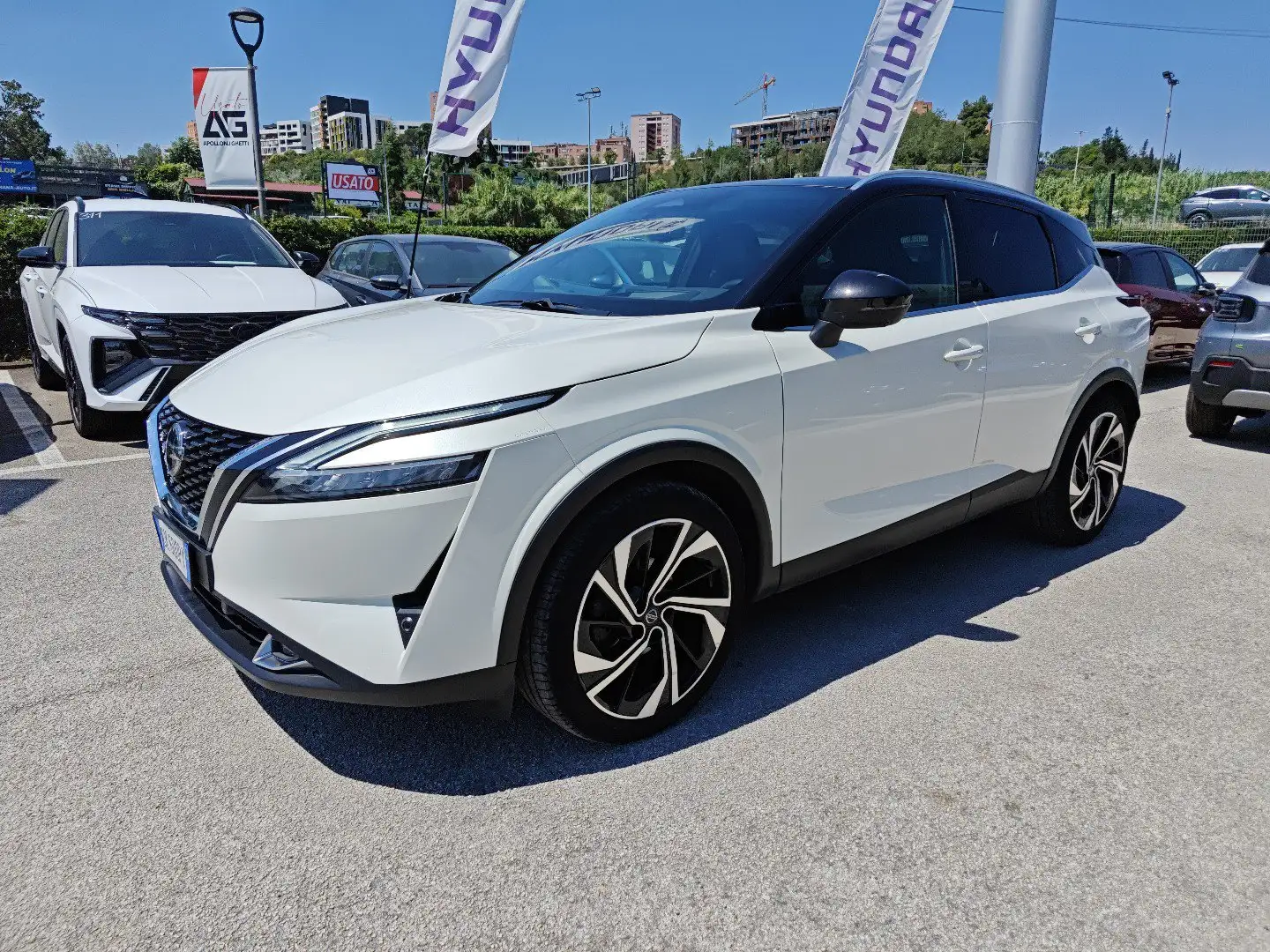 Nissan Qashqai Qashqai MHEV 158 CV Xtronic 4WD Tekna+ Bianco - 1