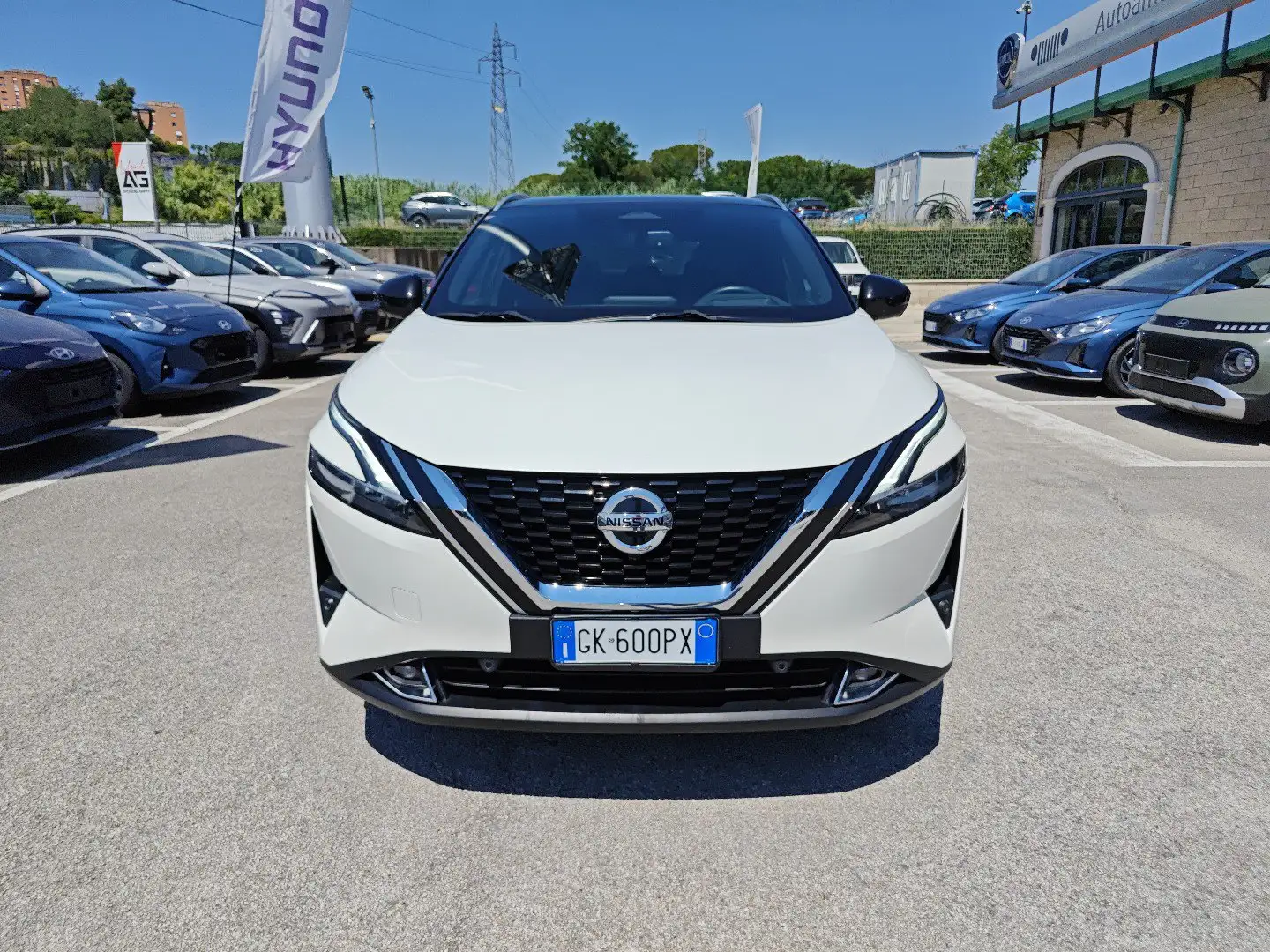 Nissan Qashqai Qashqai MHEV 158 CV Xtronic 4WD Tekna+ Bianco - 2