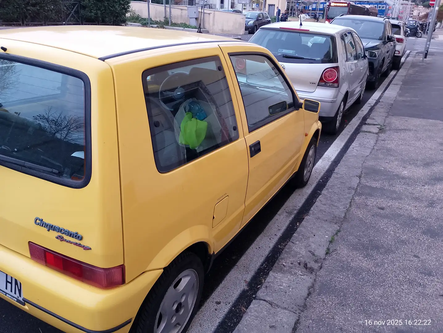 Fiat Cinquecento Cinquecento 1992 1.1 Sporting Jaune - 1