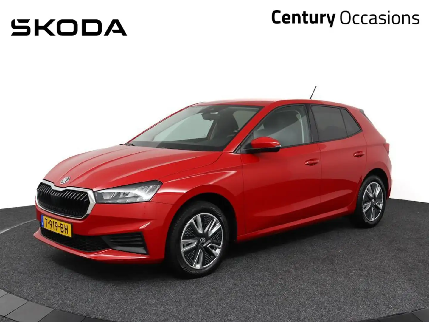 Skoda Fabia 1.0 TSI 110Pk Ambition Rood - 1
