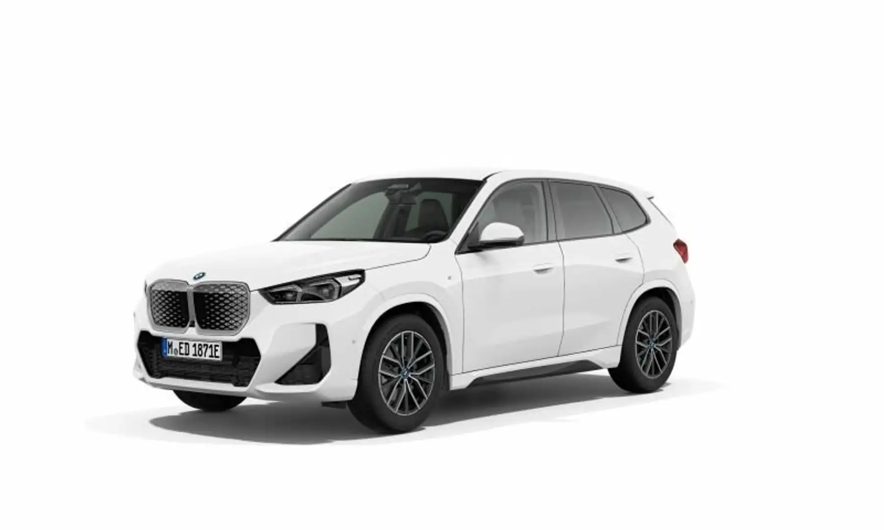 BMW iX1 xDrive30 M Sport AHK. HeadUp. Teilleder. Weiß - 1