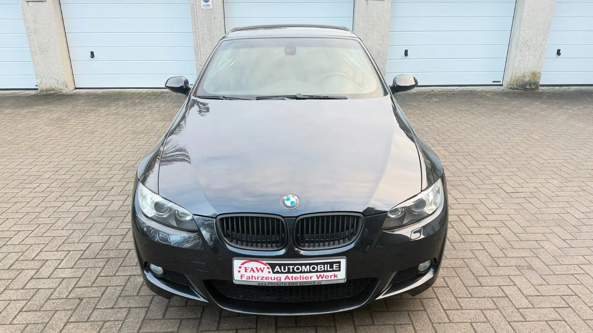 BMW 320 3 Cabrio 320i M-Paket/Leder/Navi/Alufelgen19 Schwarz - 1