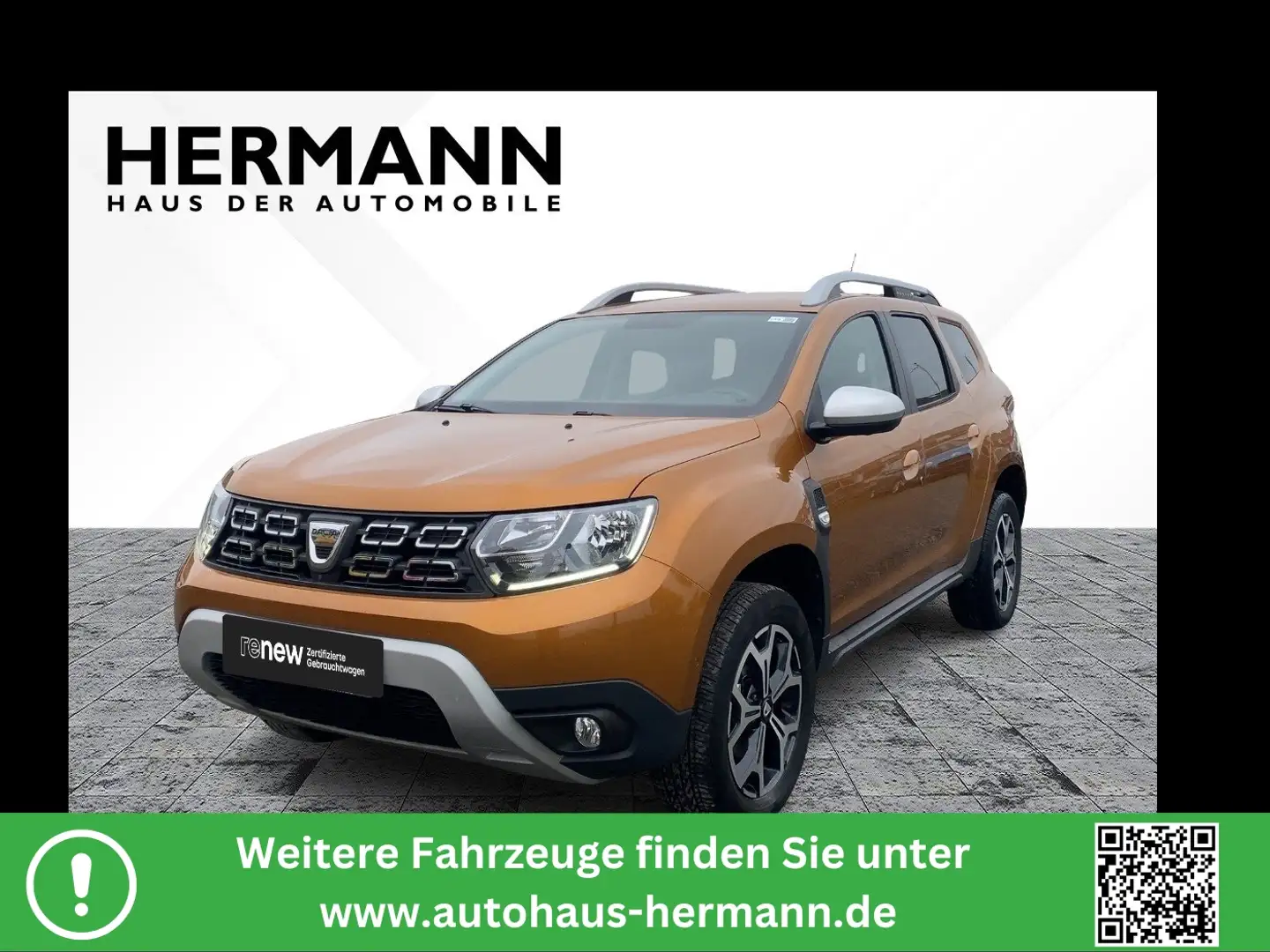 Dacia Duster II 1.3 TCe 130 GPF Prestige CAM*LED*NAVI Orange - 1