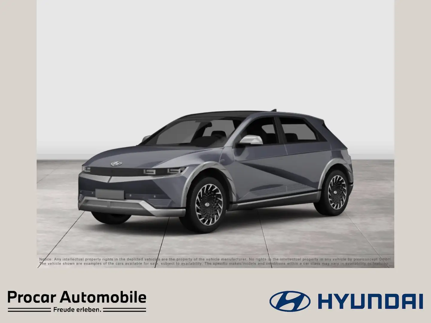 Hyundai IONIQ 5 84 kWh  Dynamiq NAVI LED RFK ACC Grau - 1