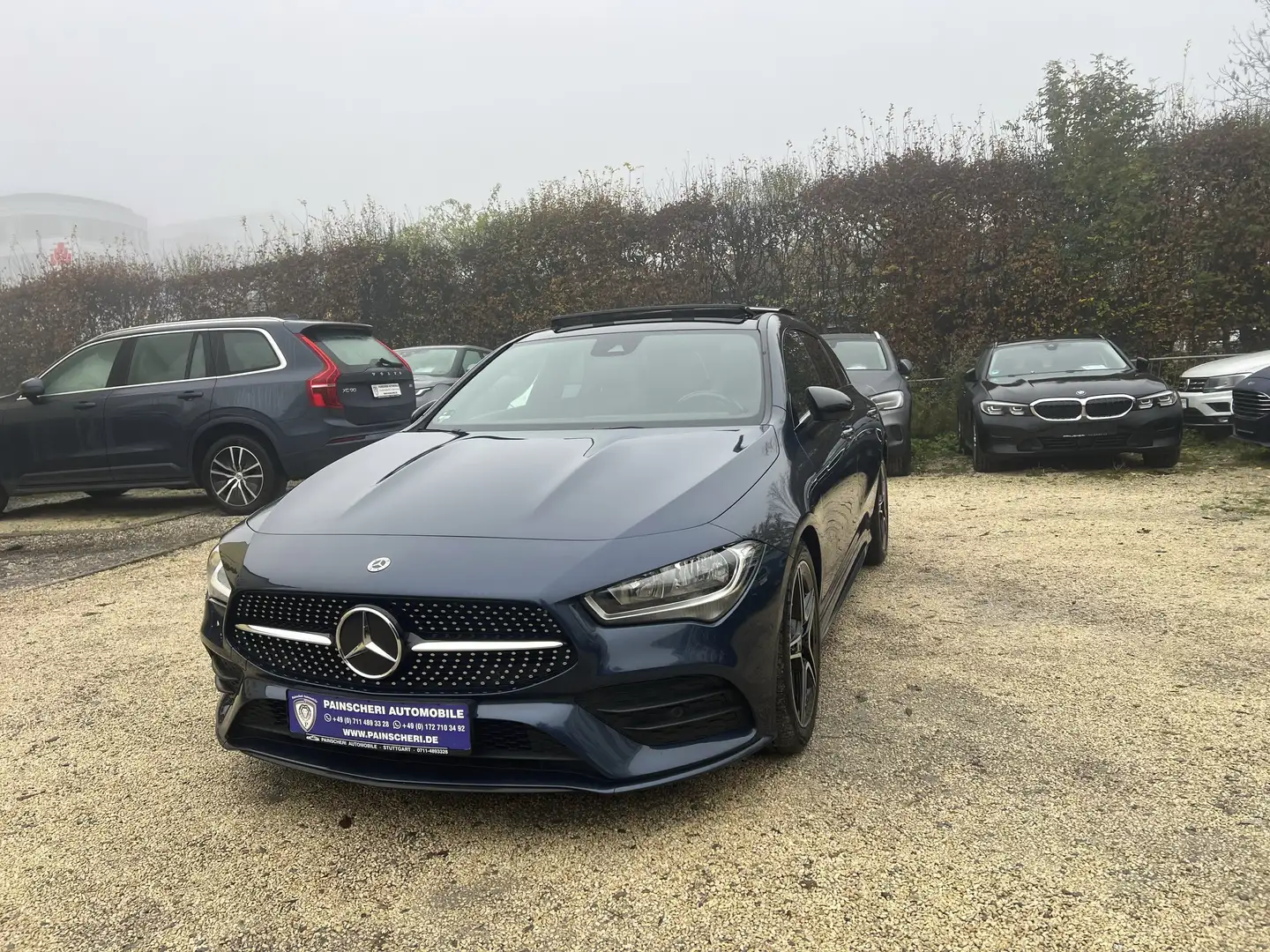 Mercedes-Benz CLA 200 d SB AMG Line Night-Paket PANO-SD+KAMERA+ALCANTARA Blau - 2