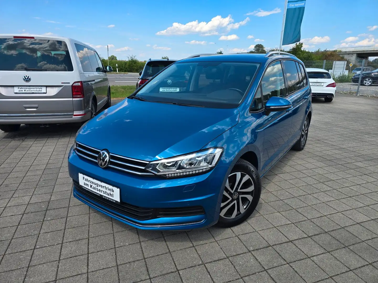 Volkswagen Touran Active 7SITZER ACC AHK NAVI PDC Blau - 1
