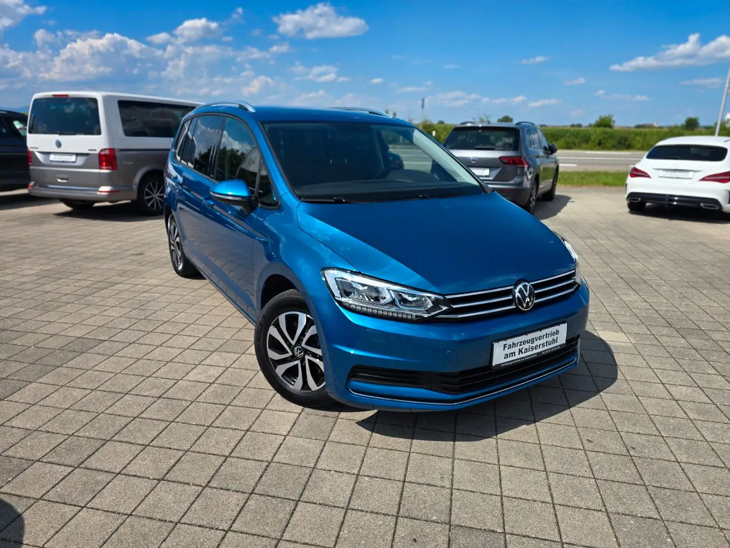 Volkswagen Touran Active 7SITZER ACC AHK NAVI PDC Blau - 2