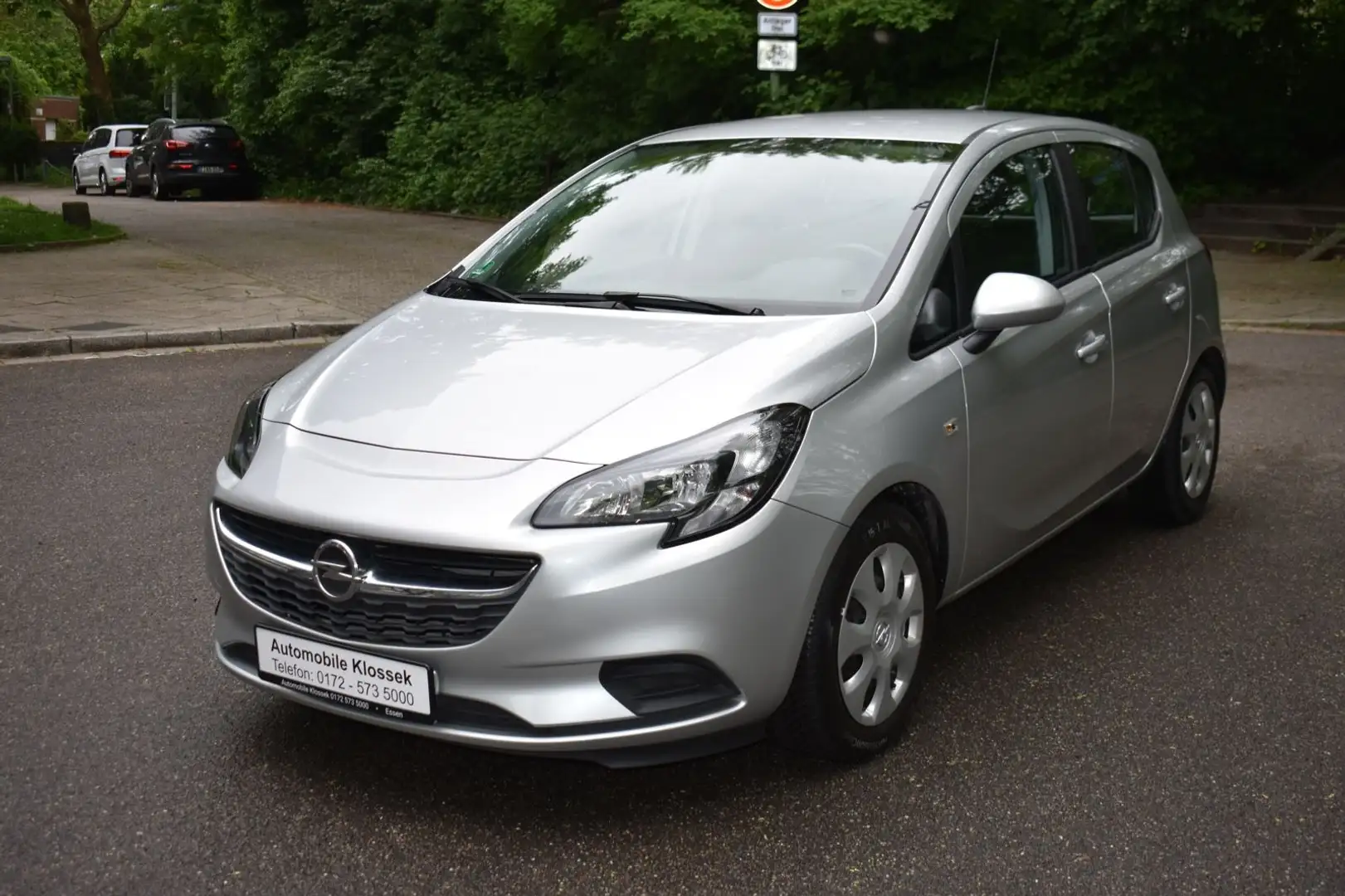 Opel Corsa E  1.4 Edition ecoFlex, Automatik, Shz... Silber - 1