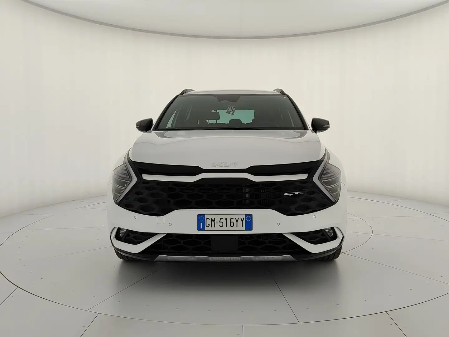 Kia Sportage 1.6 crdi mhev GT-line dct - UNICO PROPRIETARIO Bianco - 2