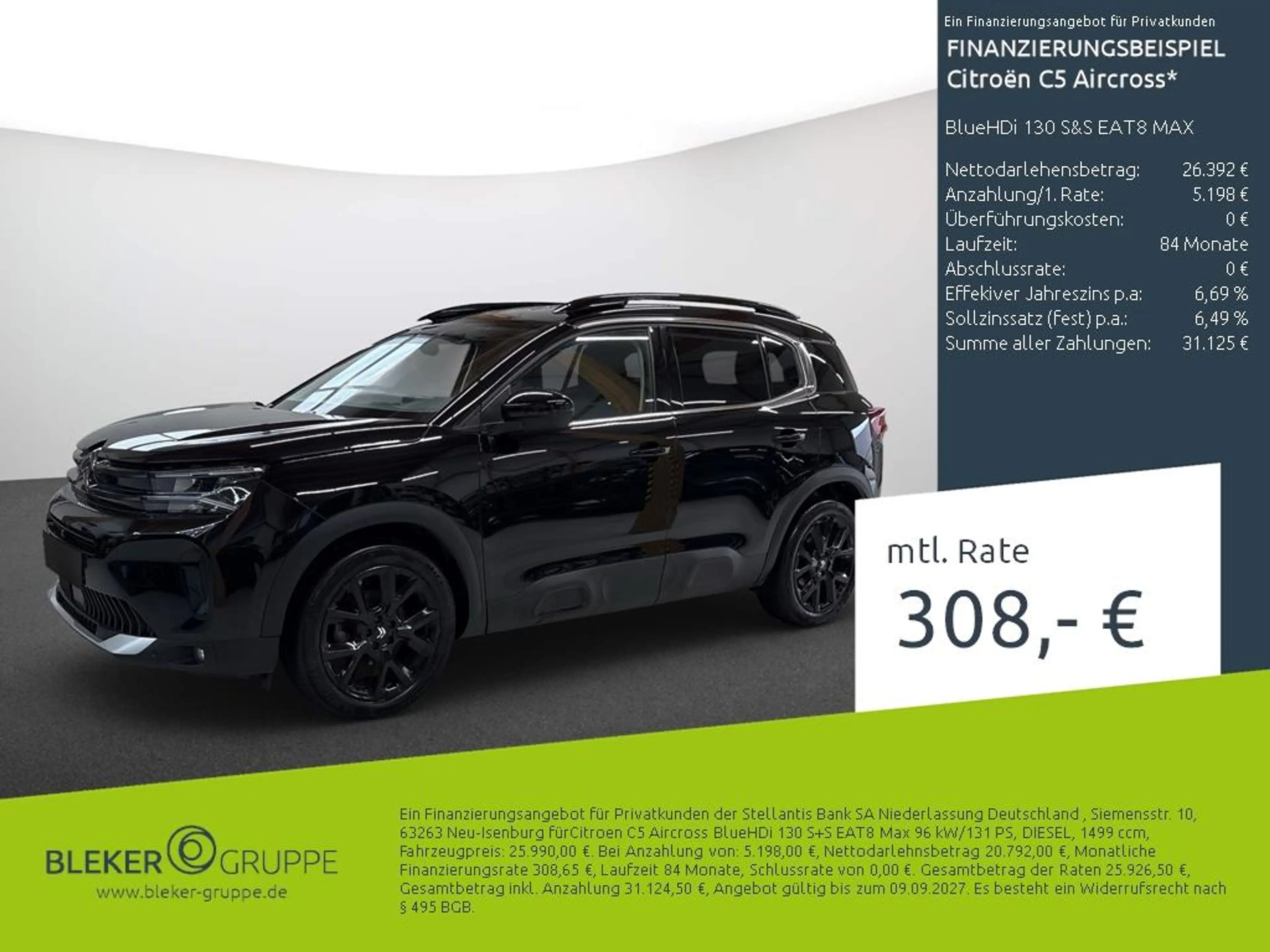 Citroen C5 Aircross BlueHDi 130 S&S EAT8 Max