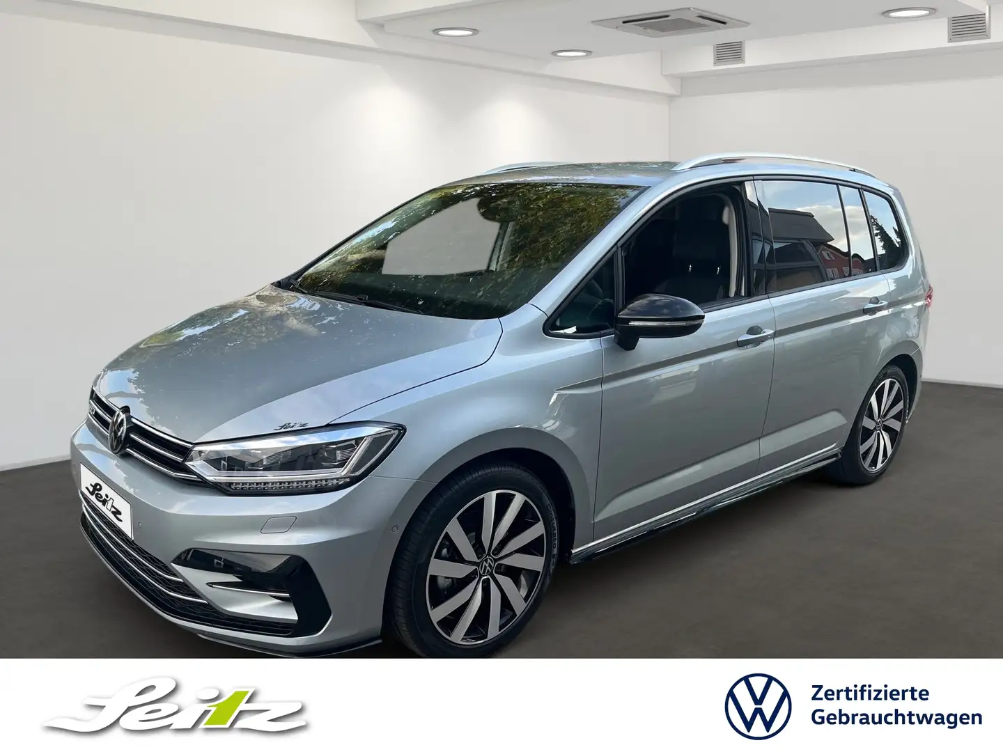 Volkswagen Touran 2.0 TDI Comfortline *AHK*NAVI*KAMERA*SITZH* Silber - 1