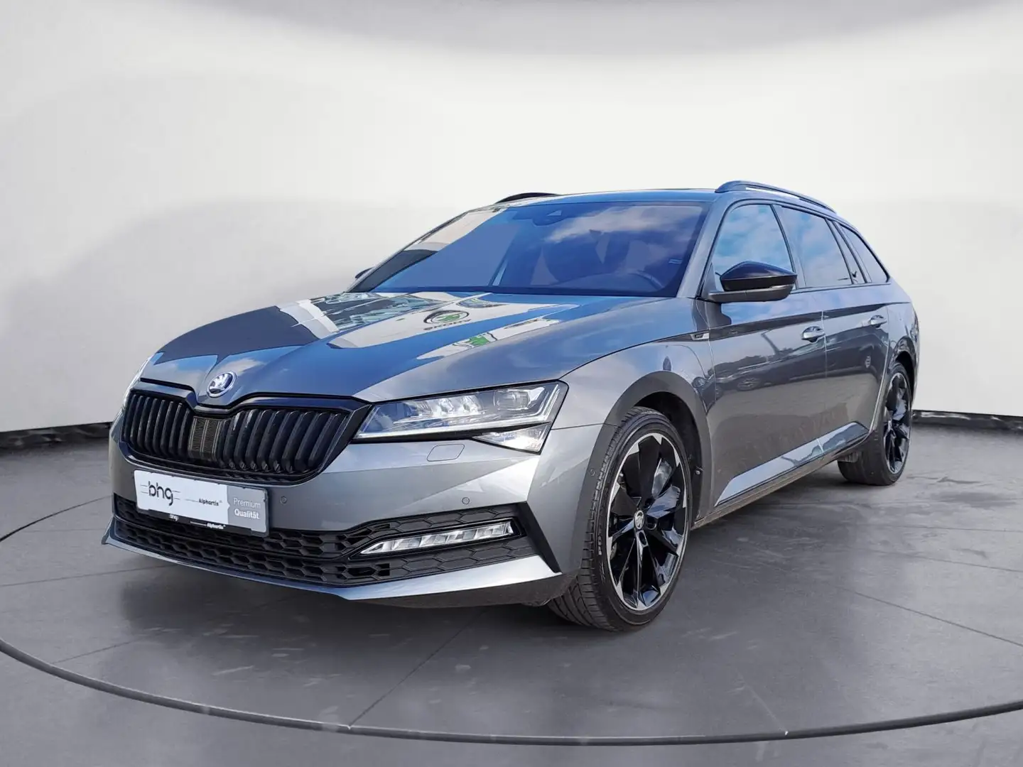 Skoda Superb Combi 2.0 TSI DSG 4x4 Sportline Pano DCC Gris - 2