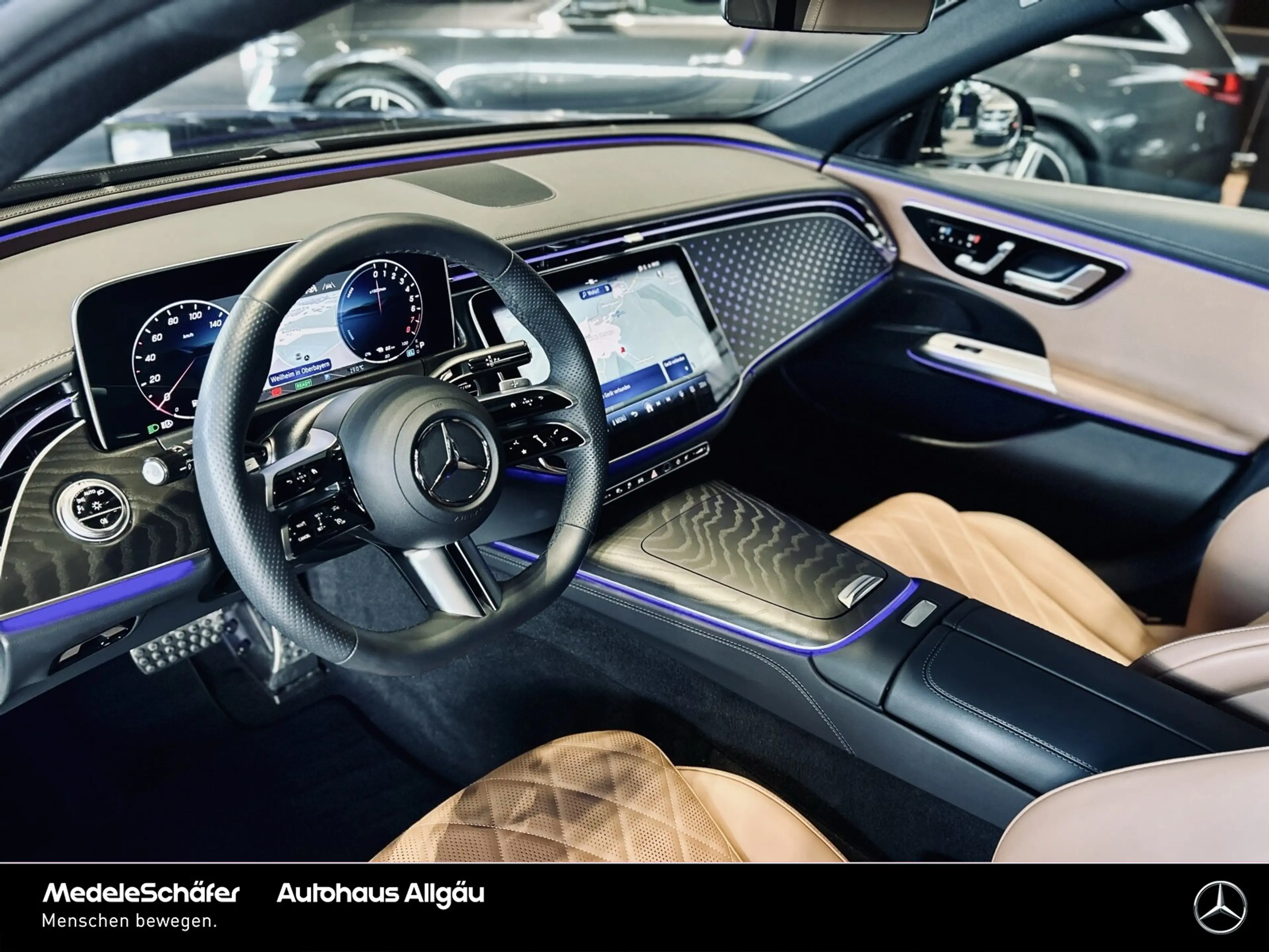 Mercedes-Benz E 400 E 400 e 4M AMG 20" Fahr-Assi LEDER AHK 360° NP95 — photo 4
