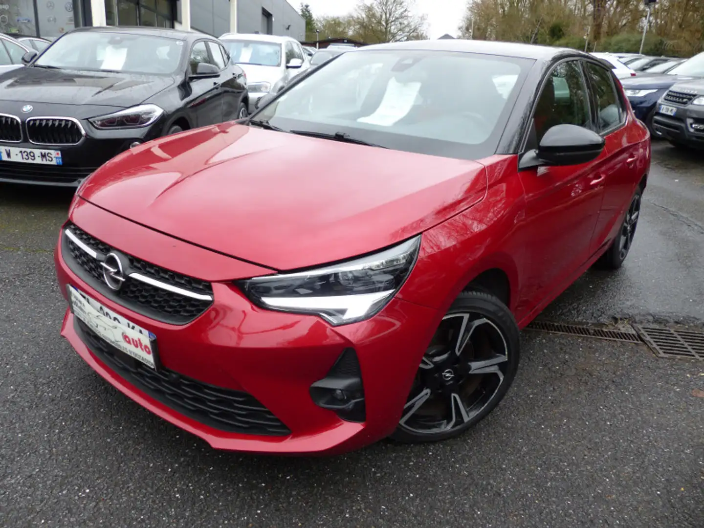 Opel Corsa 1.2 TURBO 100CH GS LINE Rouge - 1