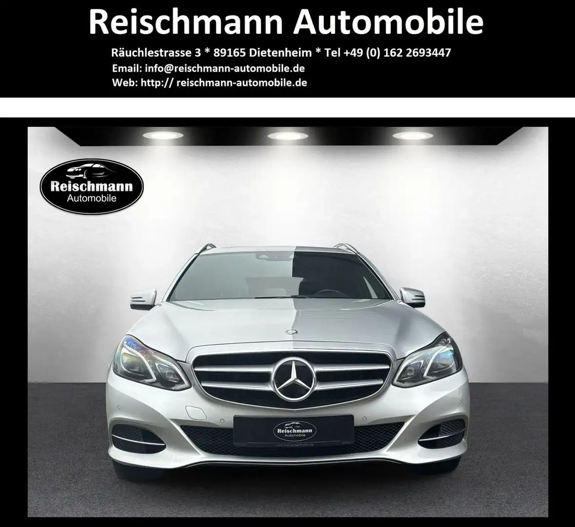 Mercedes-Benz E 250 T-Modell BlueTec 4Matic Park NAVI 8fach Argent - 1