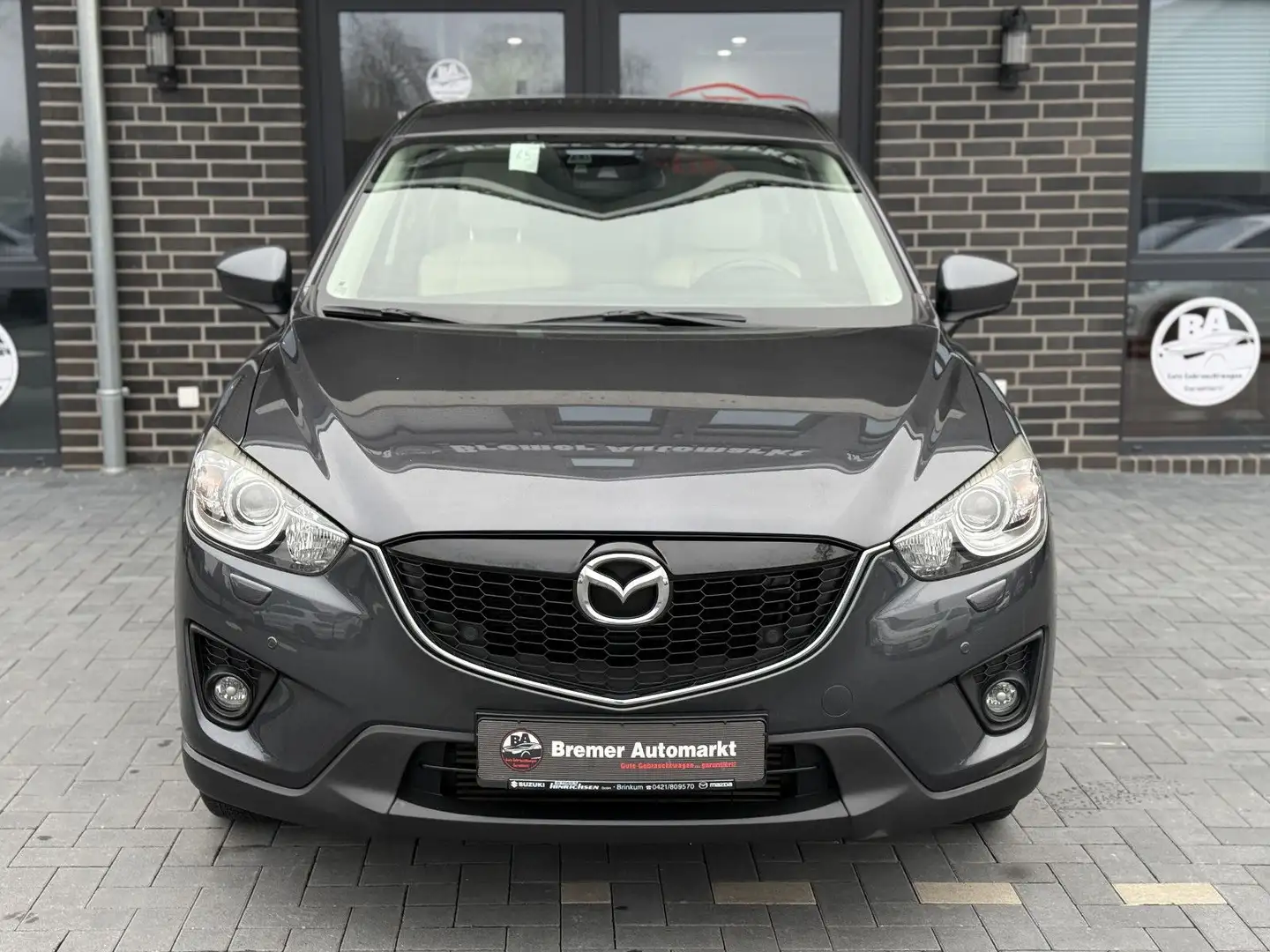 Mazda CX-5 Sports-Line AWD*Leder*E-Sitze*Kam*SHZ*AHK* Grau - 2