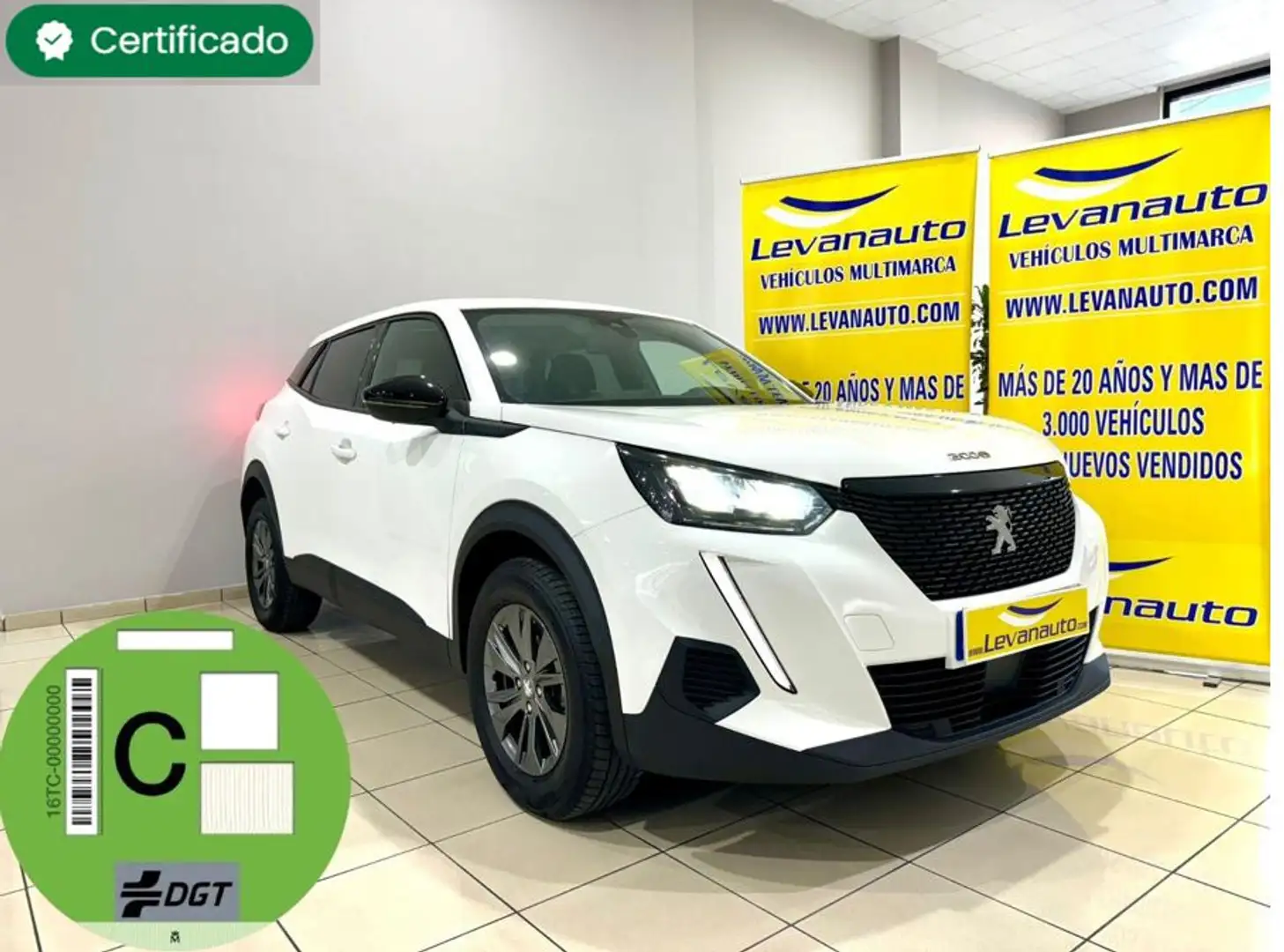 Peugeot 2008 1.5BlueHDi S&S Active 100 Blanco - 1
