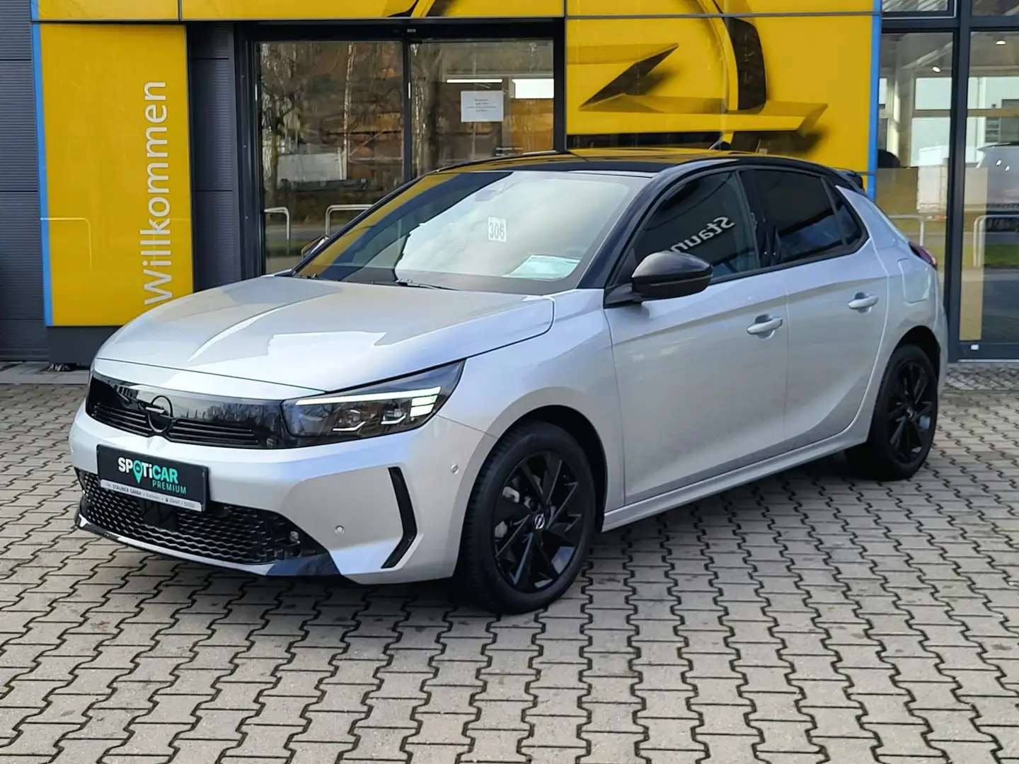 Opel Corsa GS 48V eDCT R-KAMERA*NAVI*WIRELESS*MATRIX*KEYLESS Silber - 2