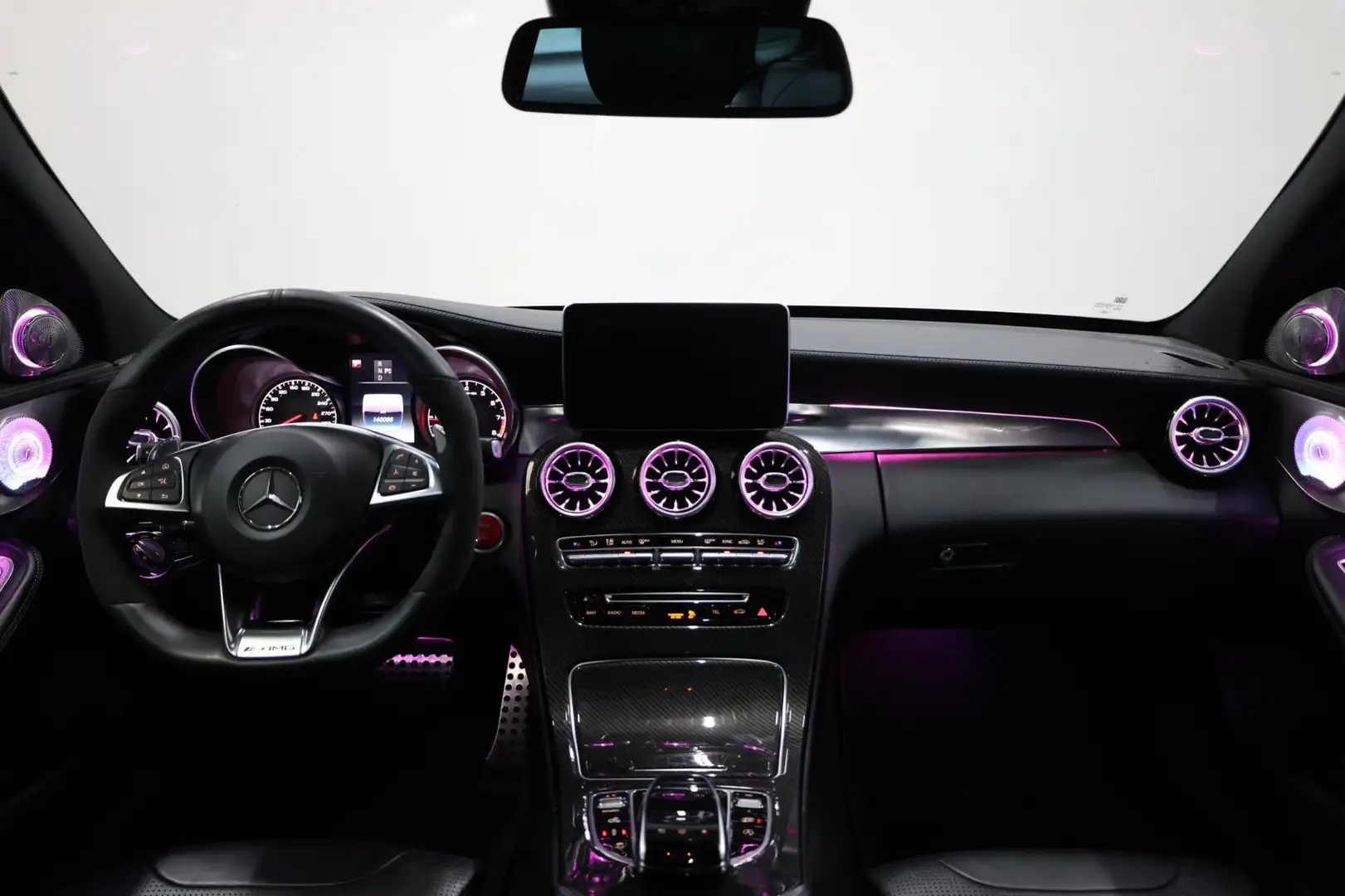 Mercedes-Benz C 63 AMG Estate LED/PANORAMADAK/SFEER/LEER+S.VERWARMING+MEM Gris - 2