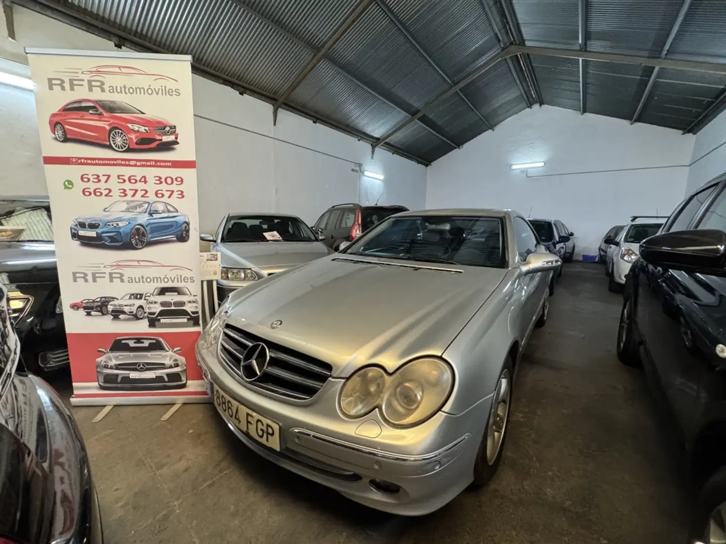 Mercedes-Benz CLK 200 320CDI Aut. Gri - 1