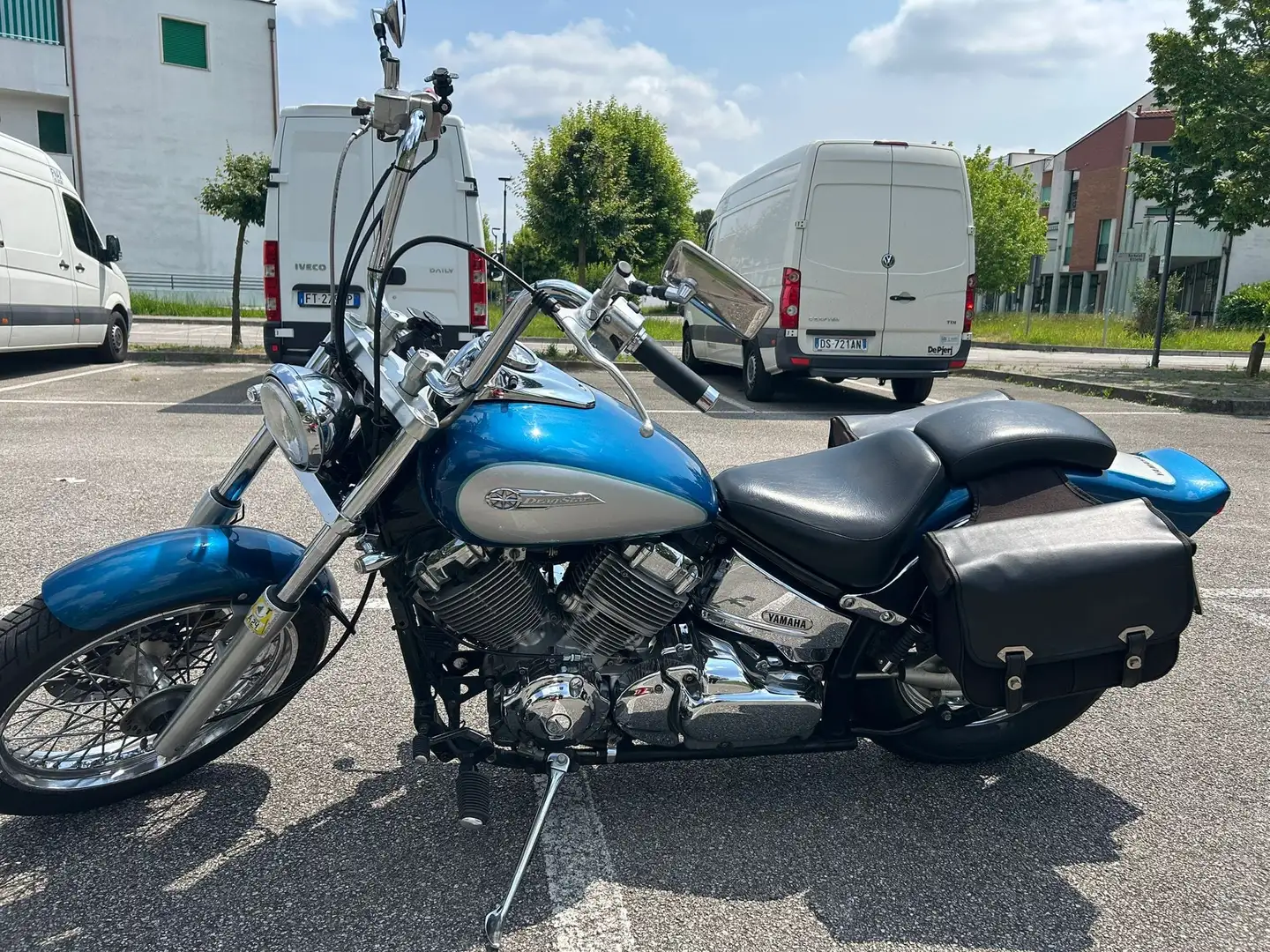 Yamaha XVS 650 Blu/Azzurro - 2
