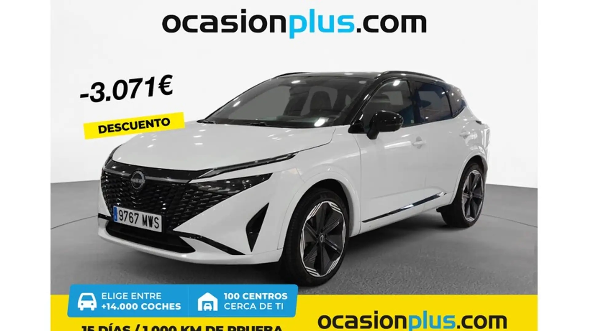 Nissan Qashqai 1.3 DIG-T mHEV 12V N-Design 4x2 Aut. 116kW Weiß - 1