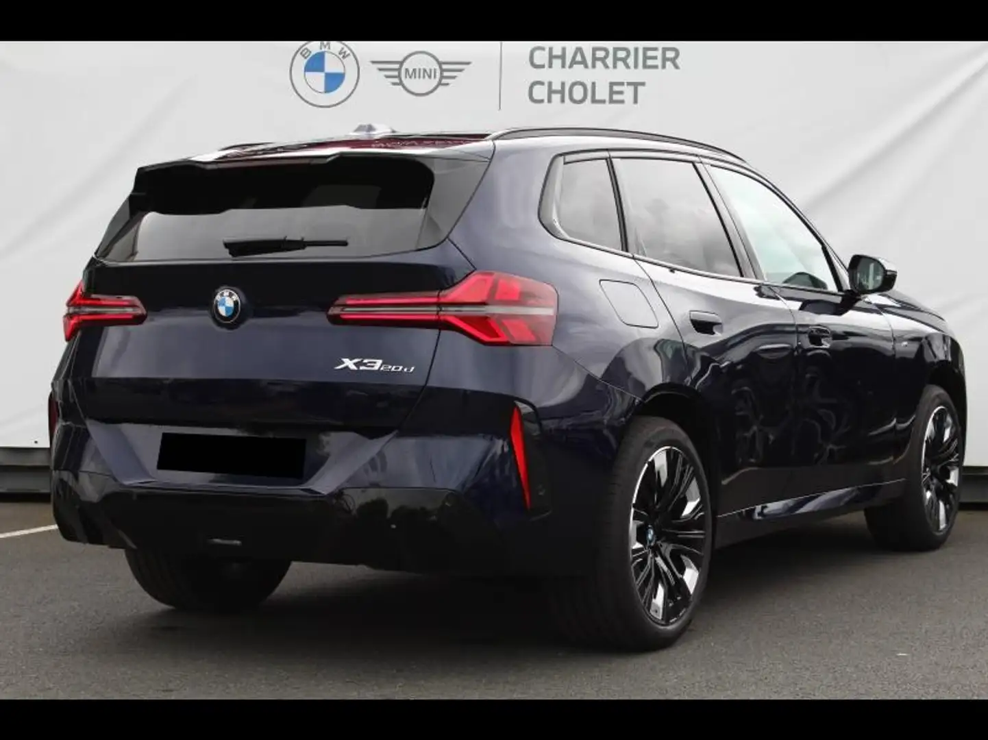 BMW X3 xDrive20d 197ch M Sport Bleu - 2