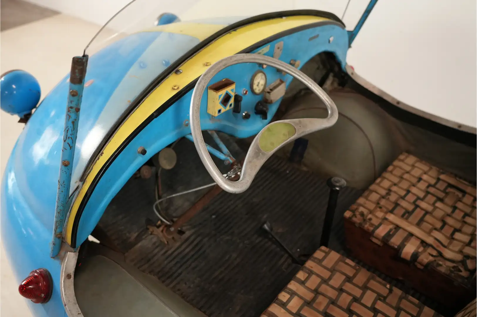 Autres Brissonnet Soucoupe Roulante (1953) – Uniek exempl Bleu - 2