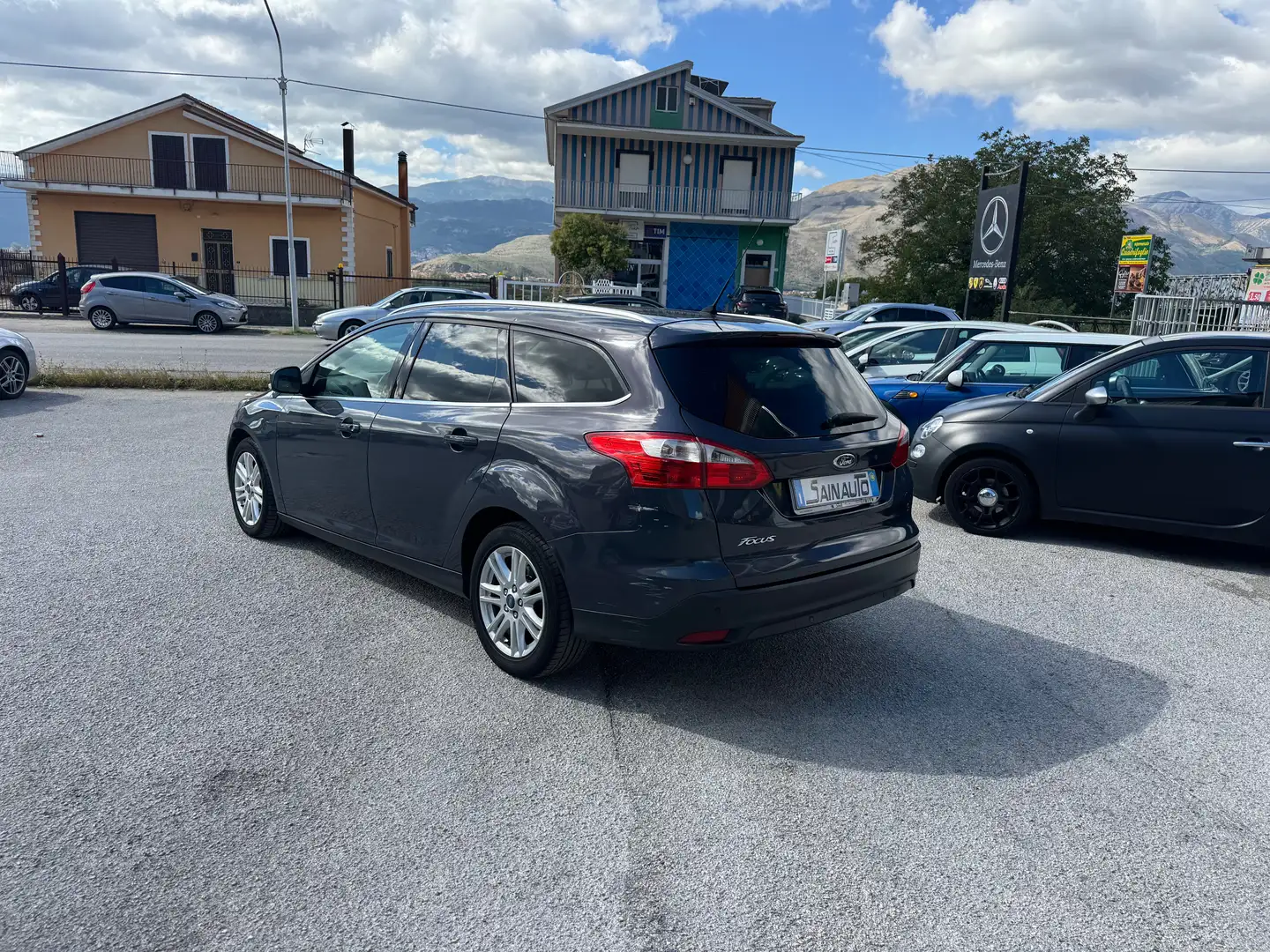 Ford Focus Focus SW 1.6tdci  115cv GARANZIA Blauw - 2