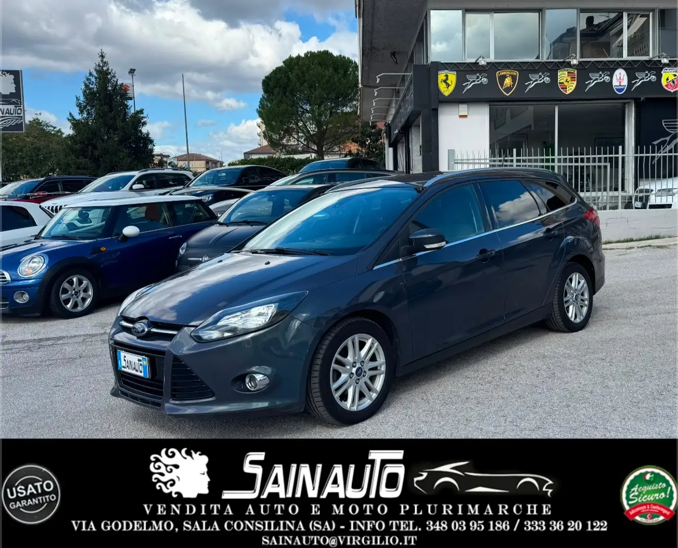 Ford Focus Focus SW 1.6tdci 115cv GARANZIA Bleu - 1