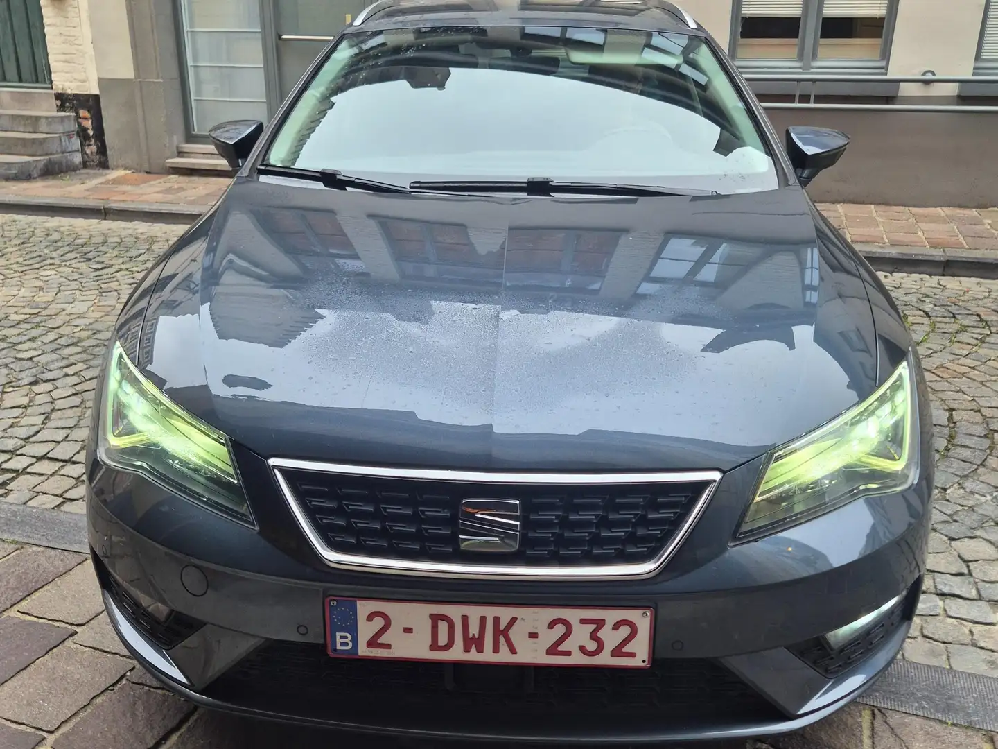 SEAT Leon ST 1.5 TGI .  Rij goedkoop met CNG / benzine ! Gris - 2