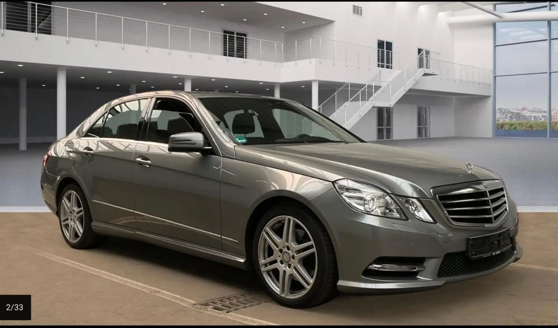 Mercedes-Benz E 300 E300d Lim. AMG LINE-7G-TR-R.CAM-PDC-COMAND Argintiu - 2