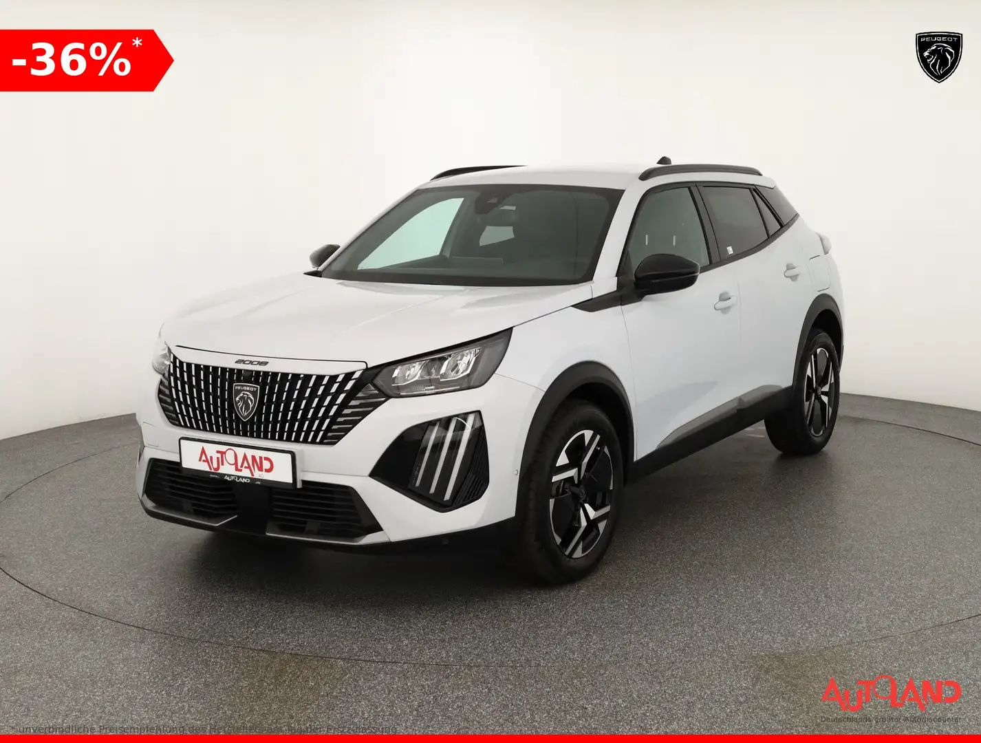 Peugeot 2008 1.2 PureTech LED Navi 360° Tempomat Bianco - 1
